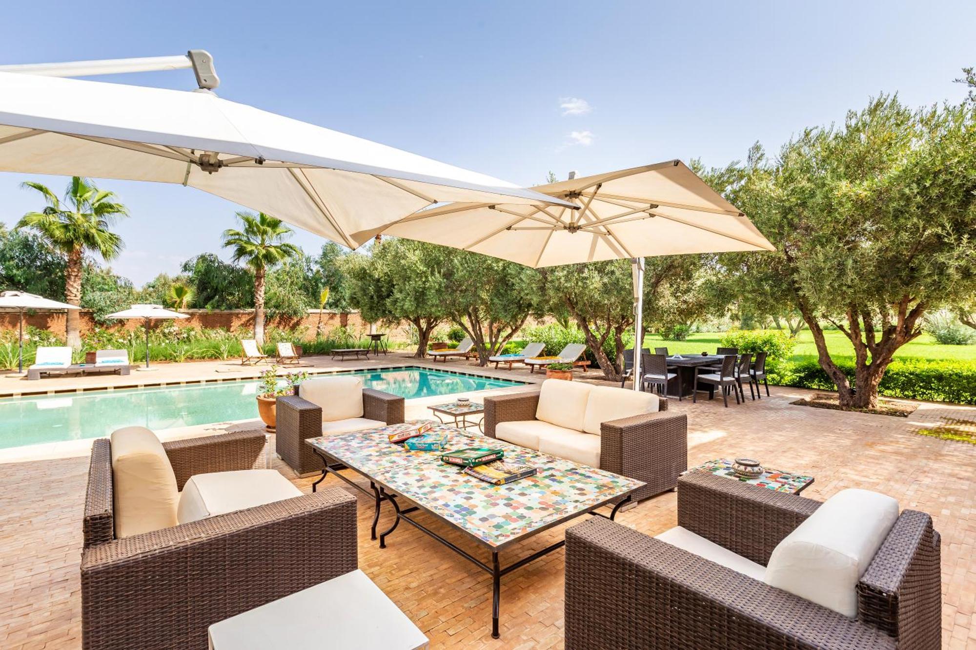 Luxury Getaway In Marrakech , Zaria With Pool And Breakfast Villa *