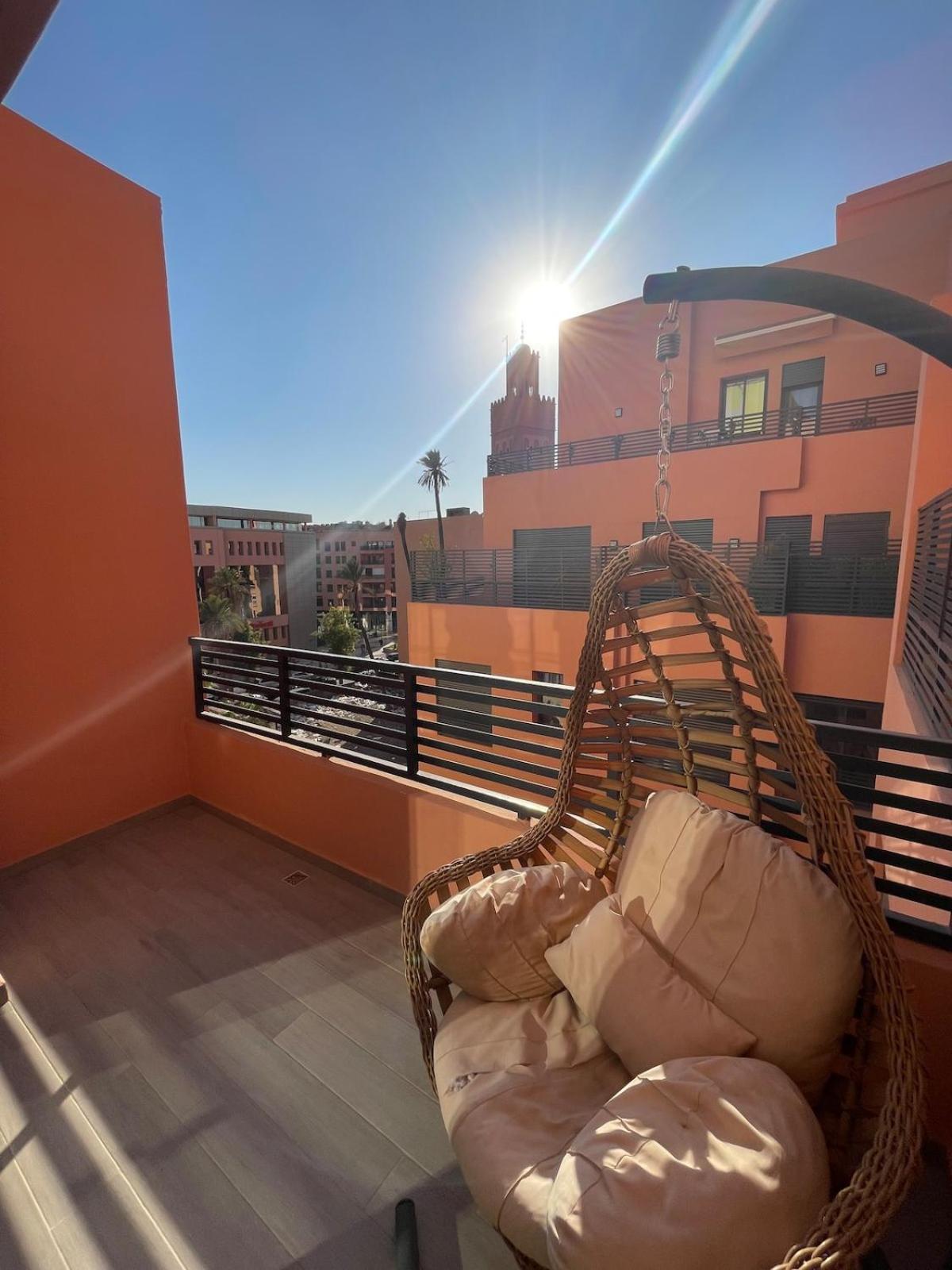 Apartment Modern In Ultimate Center With Parking And Balcony Marrakesh