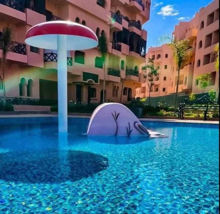 Chic Familiale A Marrakech, 5 Piscines, Vue Imprenable Apartment