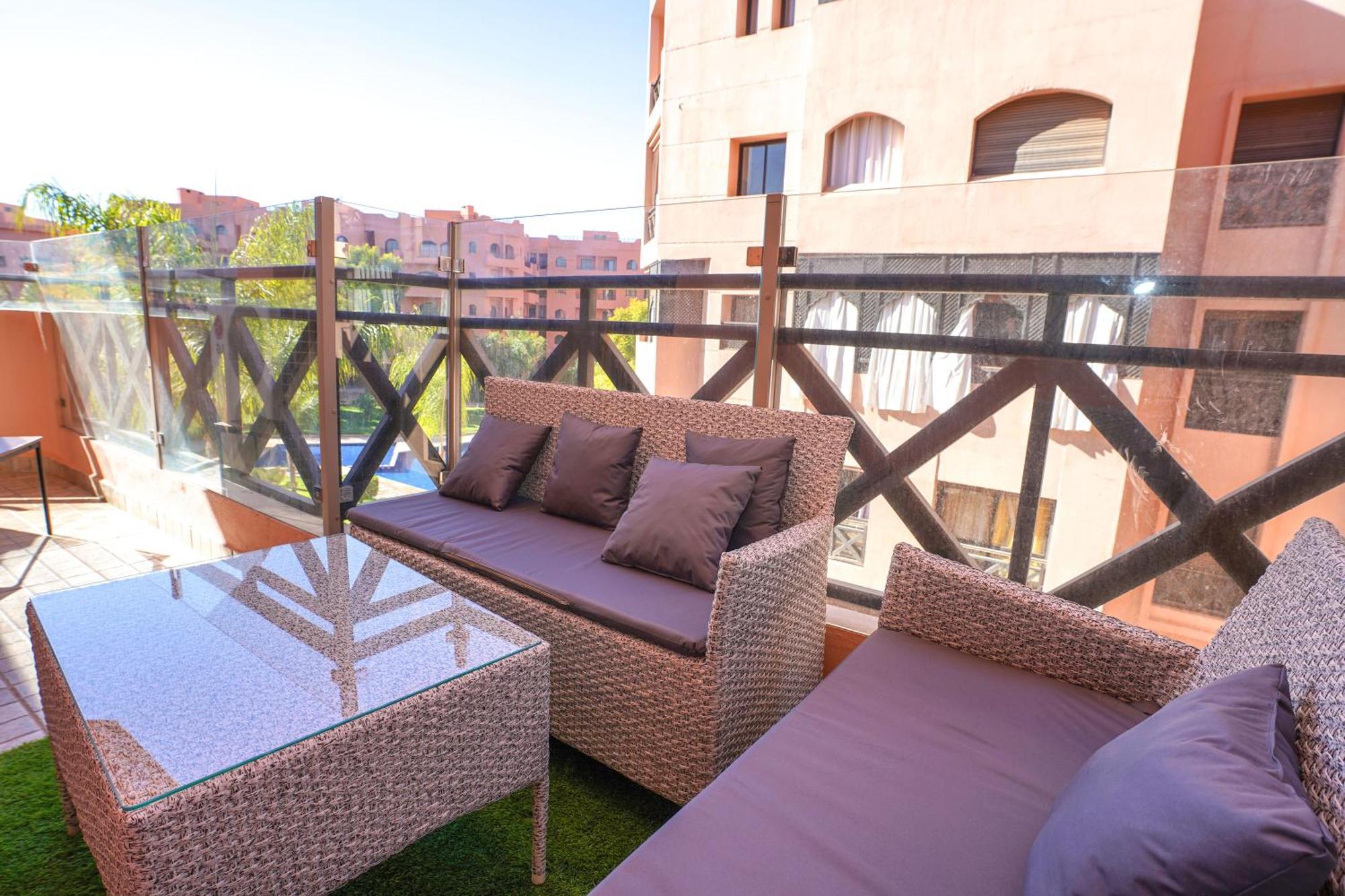 Chic Familiale A Marrakech, 5 Piscines, Vue Imprenable Apartment