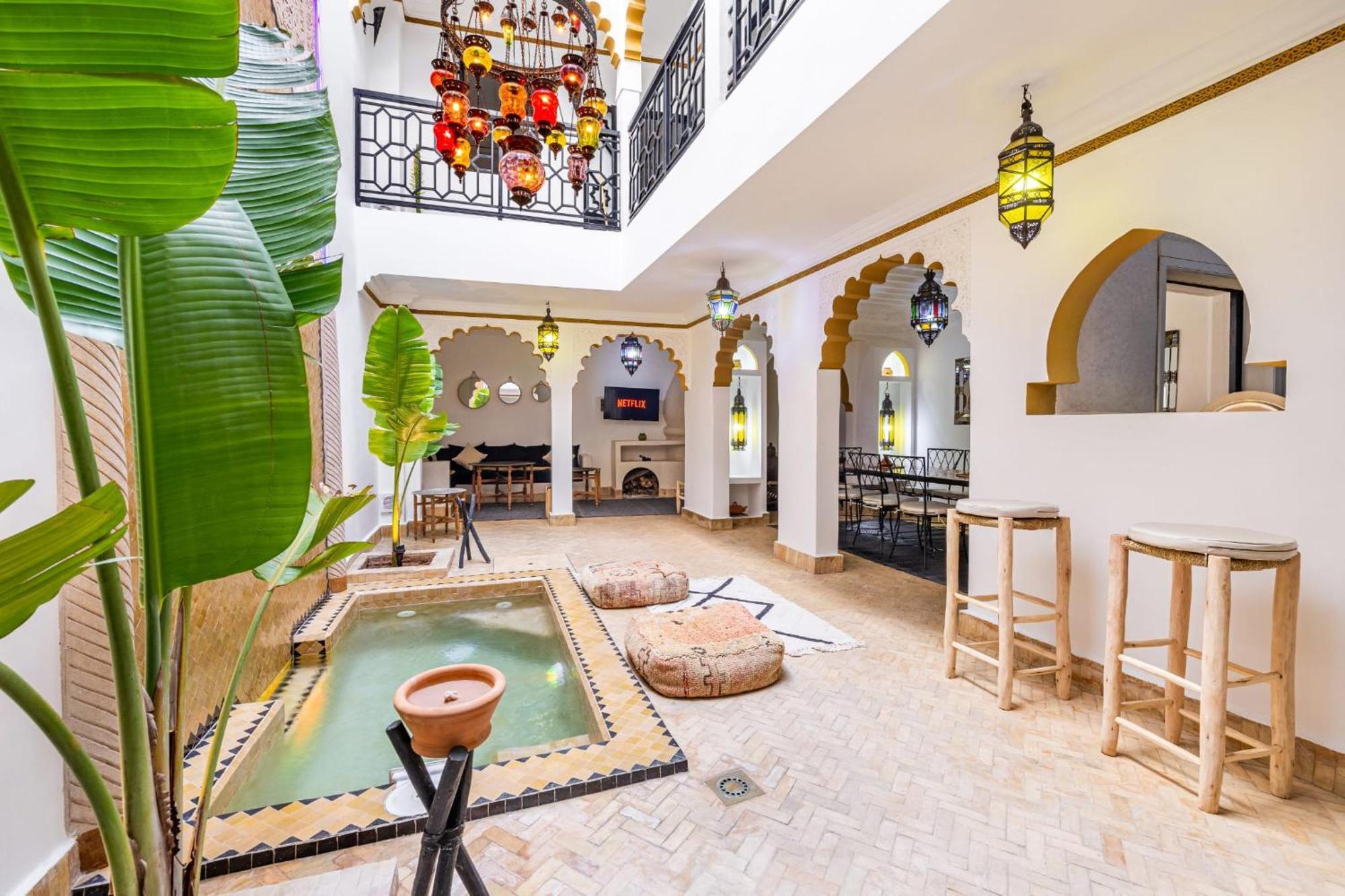 El Hana En Centre Rooftop Et Bassin Marrakesh