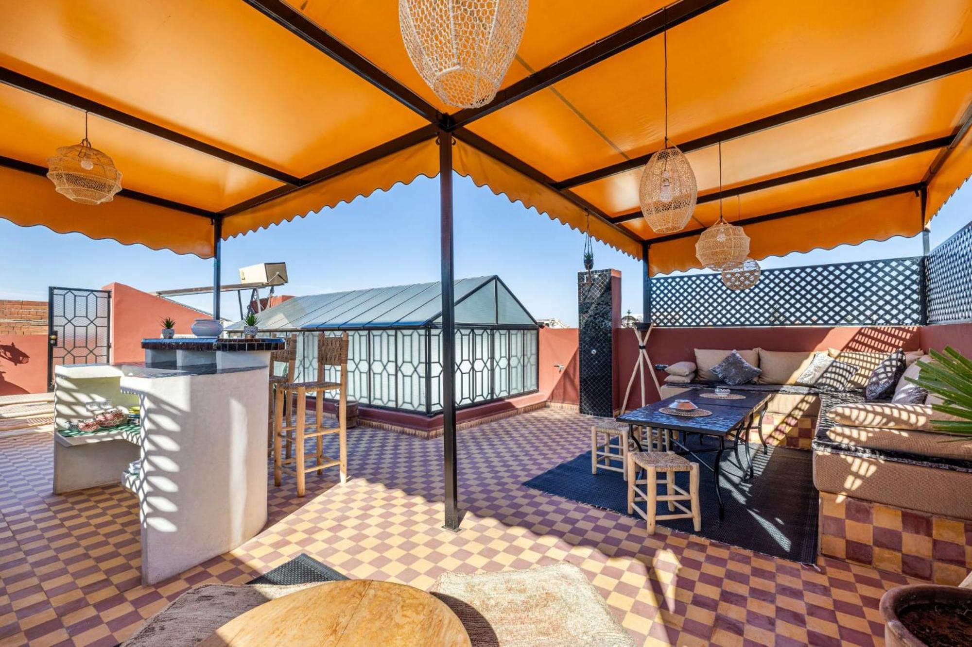 Villa El Hana En Centre Rooftop Et Bassin Marrakesh