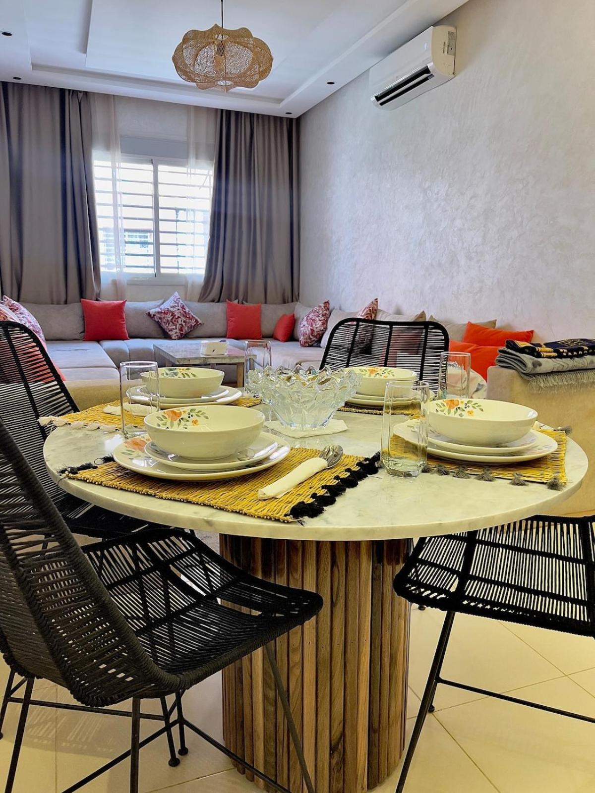 Family In Marrakech Apartment
