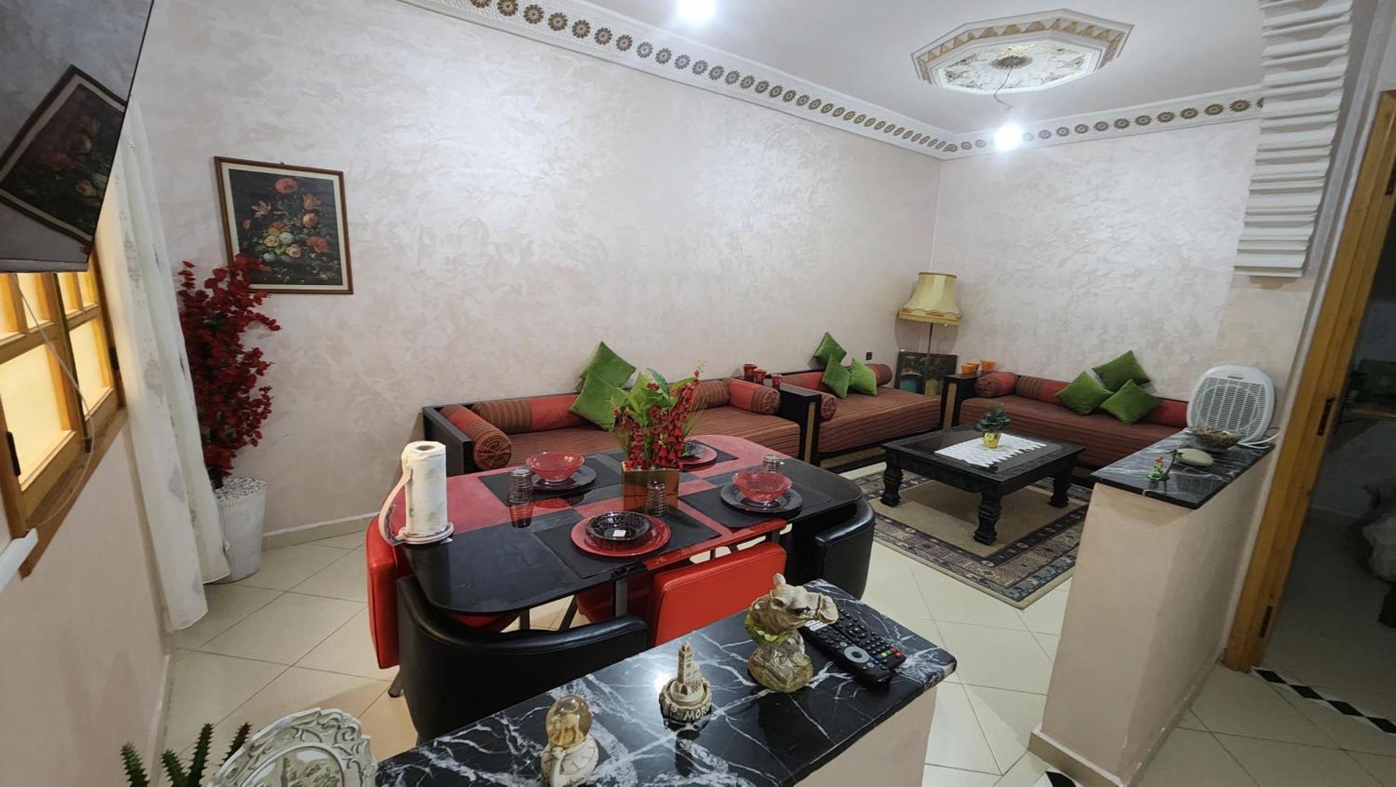 B A 7min De L'aeroport De Marrakech Apartamento