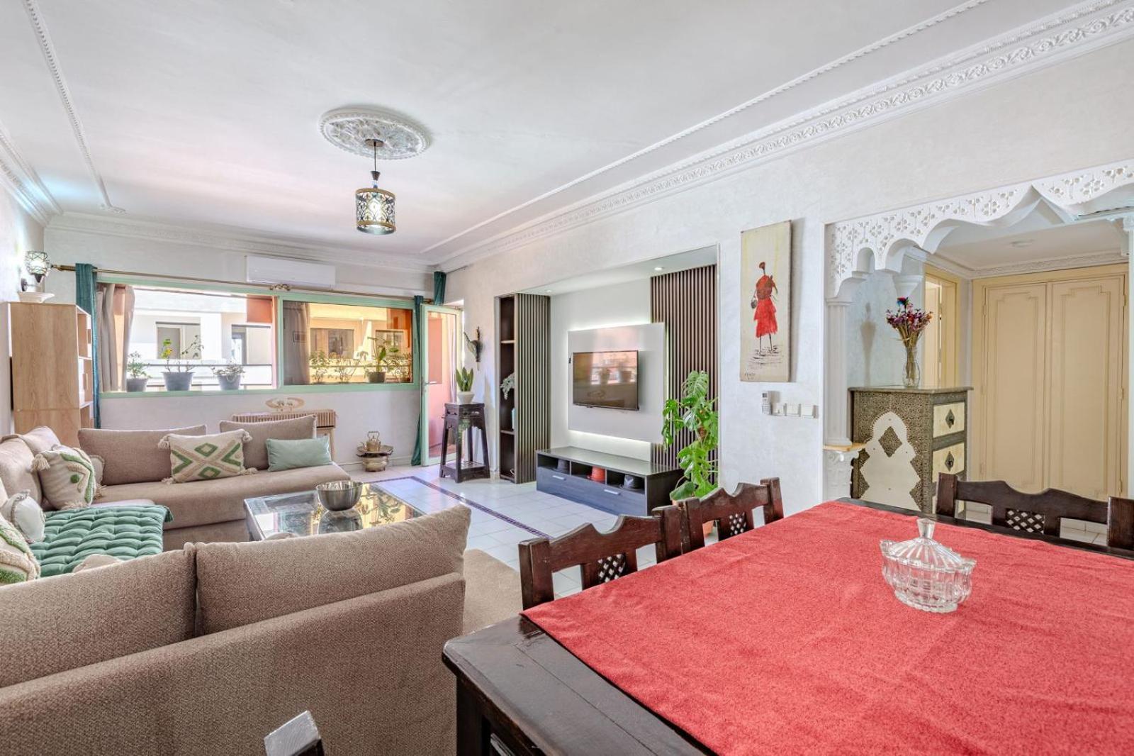 Duplex Confort Qualite Tres Bien Situe Marrakesh