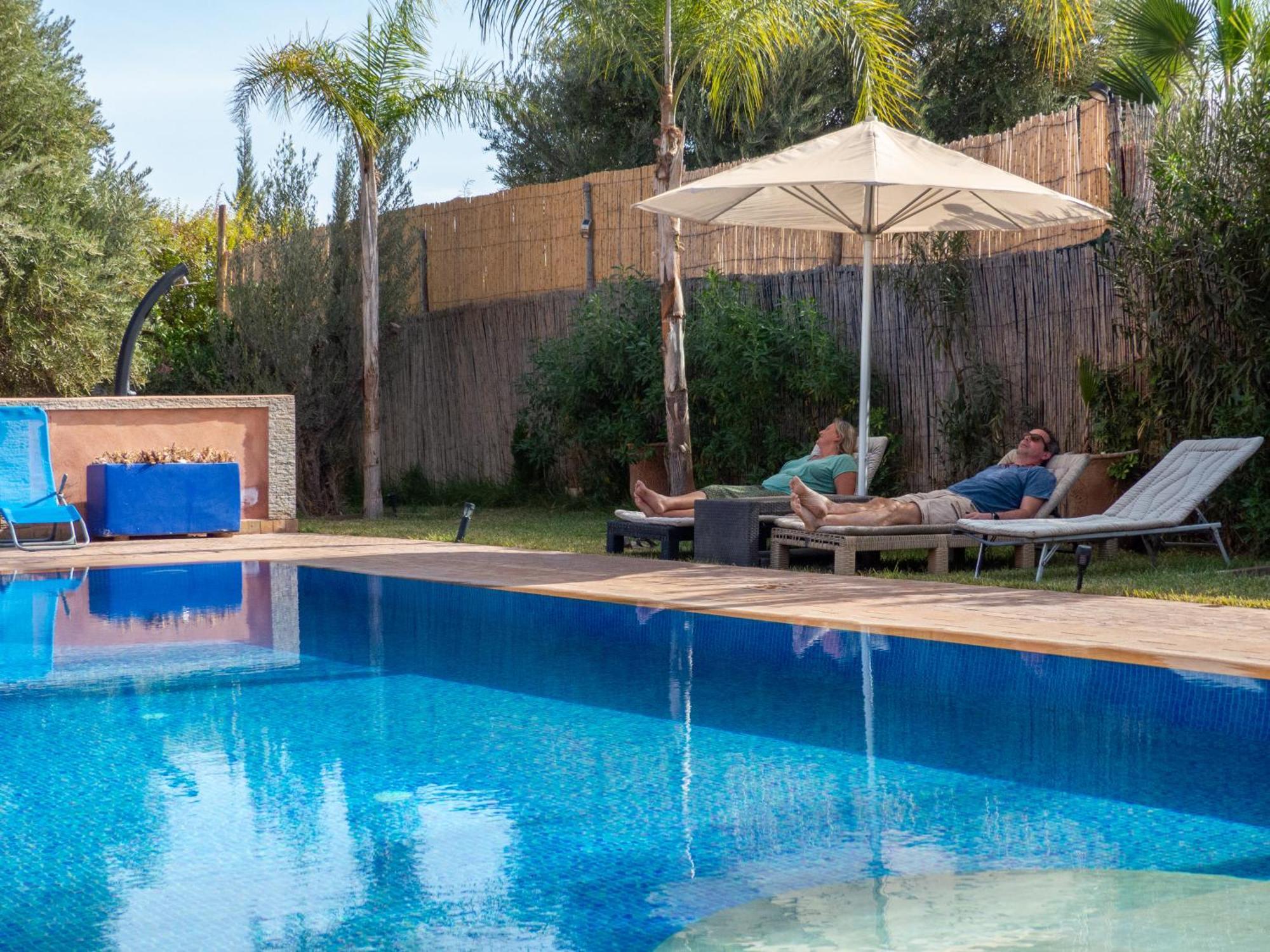 Msholidays 3 Palmiers Privatisee Piscine Marrakech