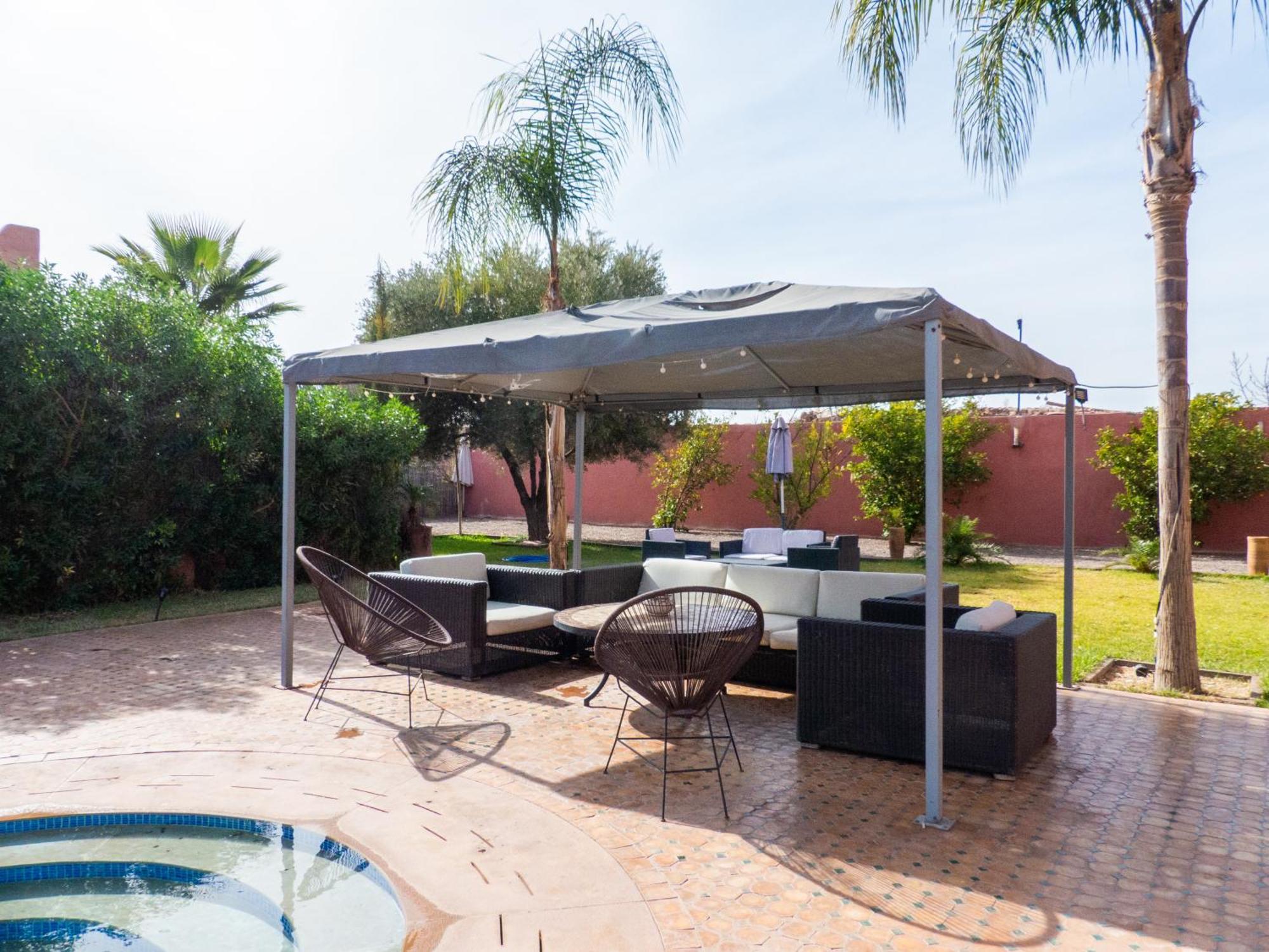 Villa Msholidays 3 Palmiers Privatisee Piscine Marrakech