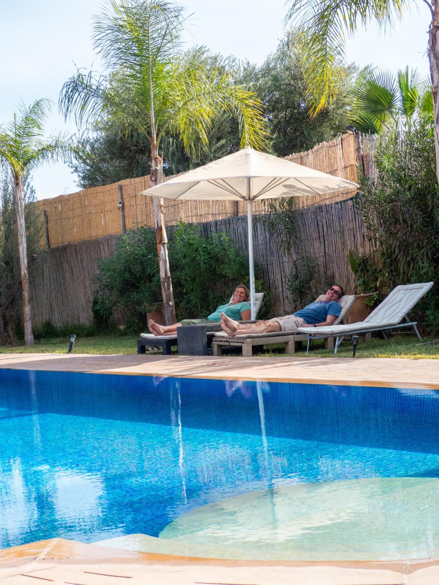 Msholidays 3 Palmiers Privatisee Piscine Marrakech Villa Marrakesh