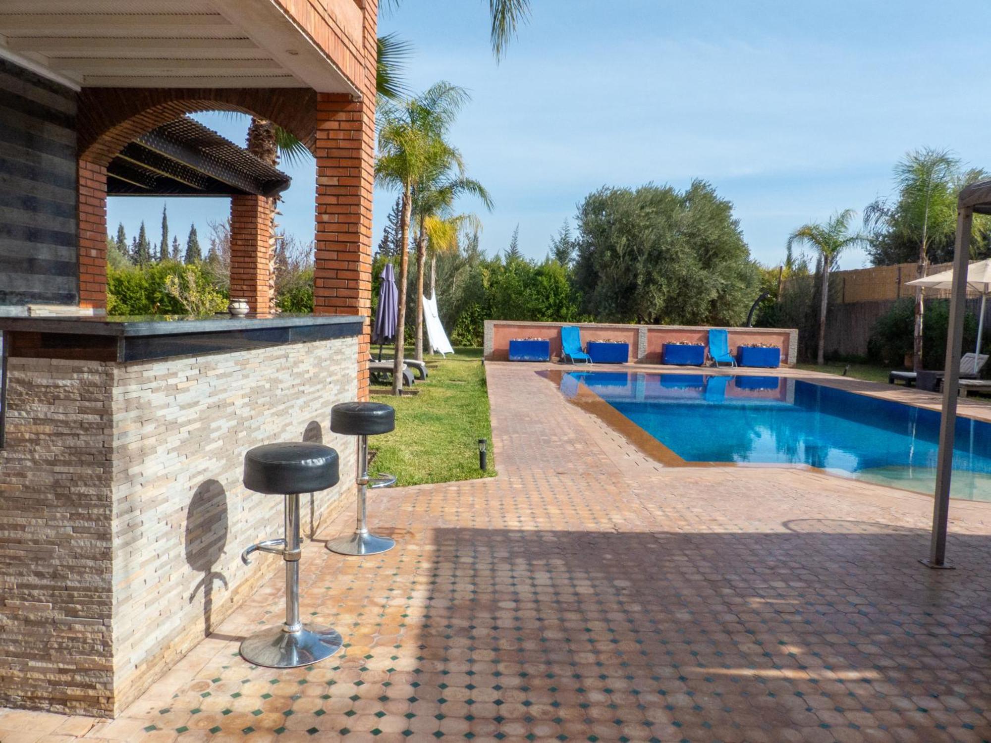 Villa Msholidays 3 Palmiers Privatisee Piscine Marrakech Marrakesh