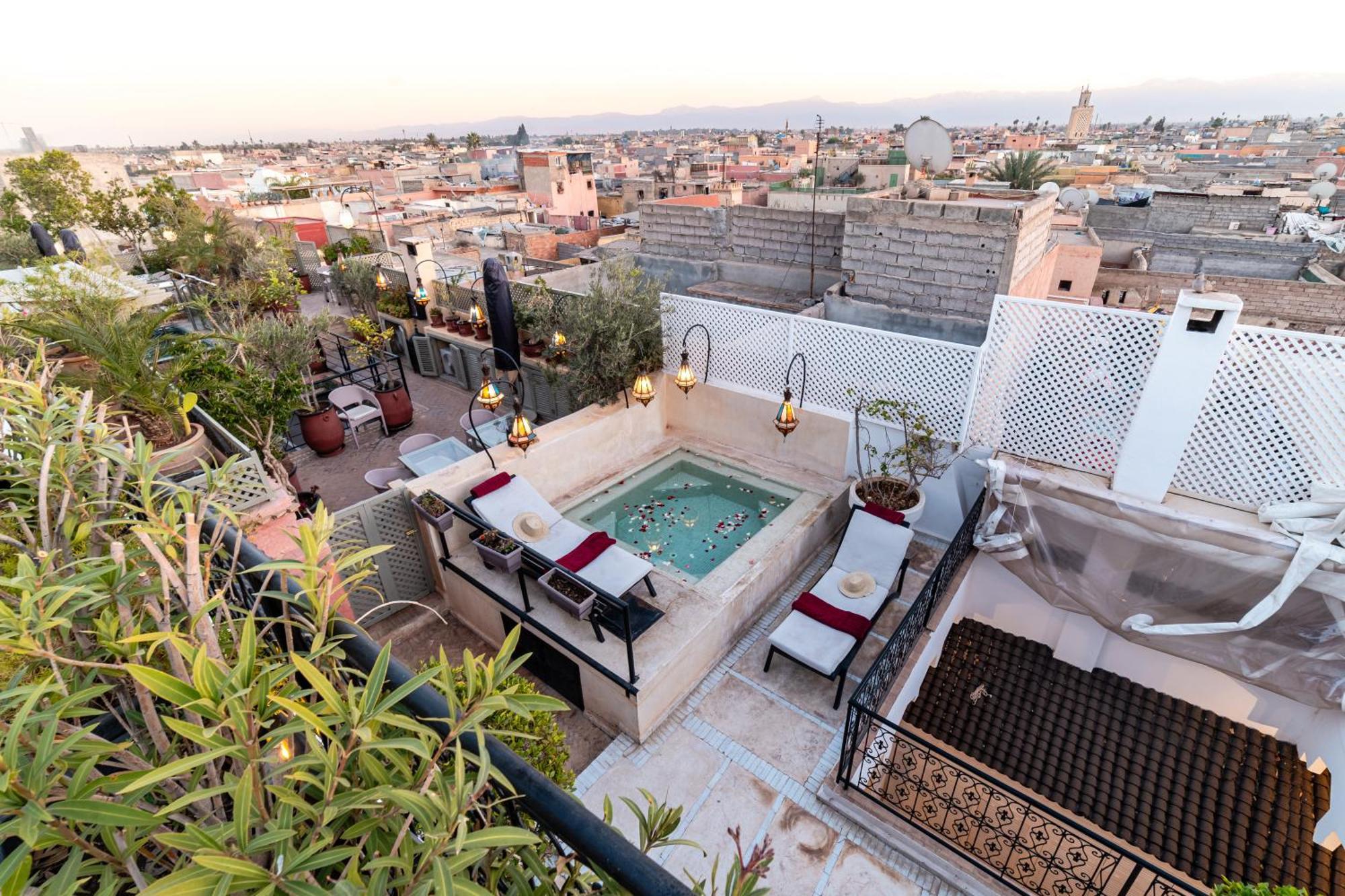Riad Jebly - Exclusive - Panoramic View Rooftop , Pool & Breakfast