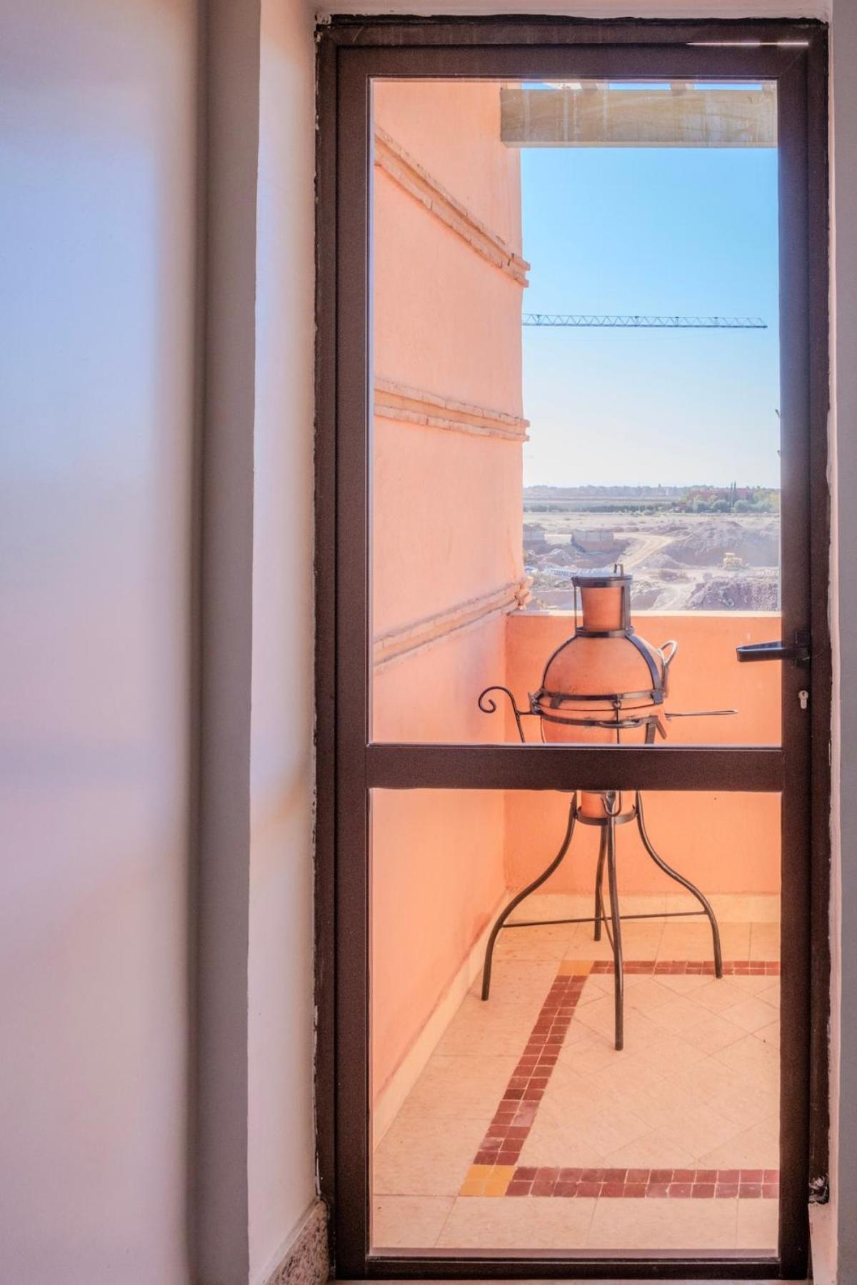 Luxury 2br With Pool & Garden View Balcony Apartment Marrakesh