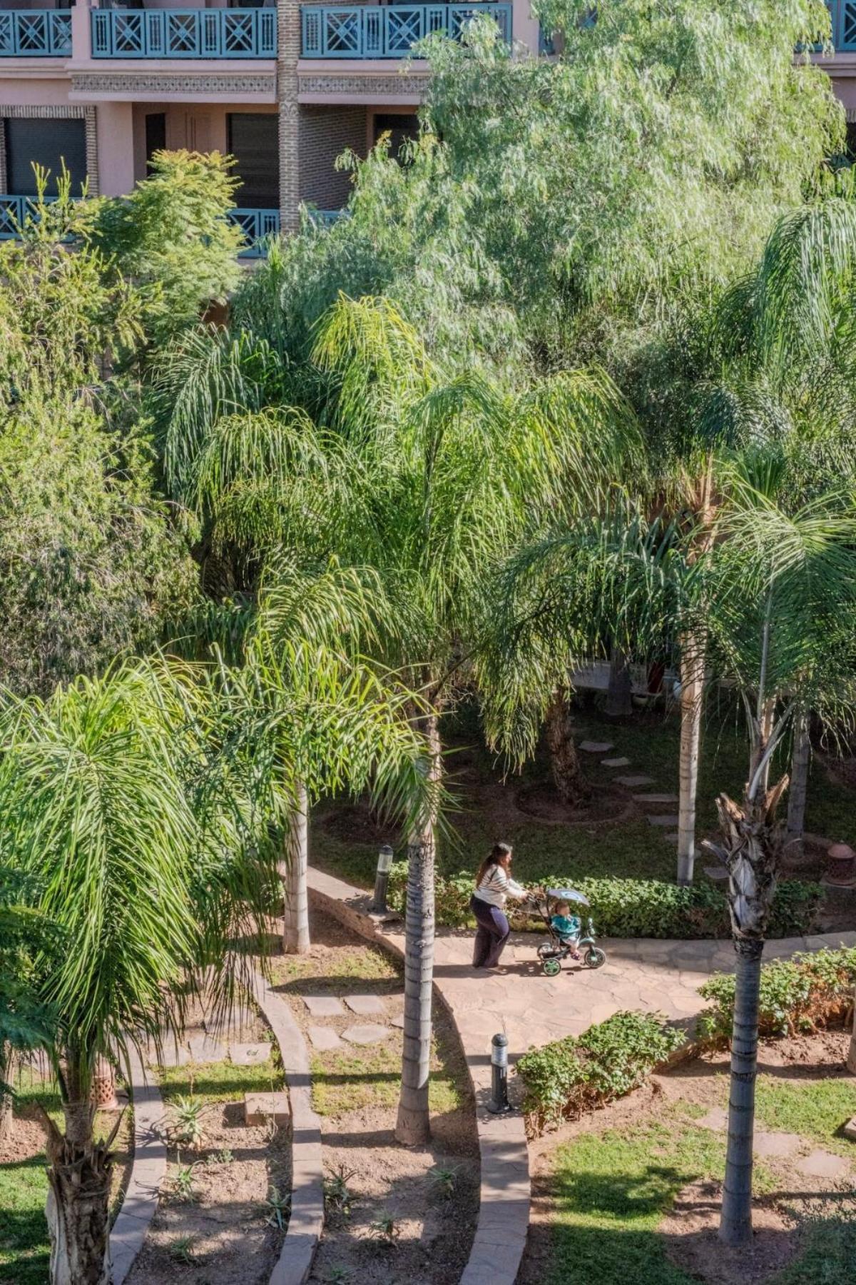 Luxury 2br With Pool & Garden View Balcony Apartment Marrakesh