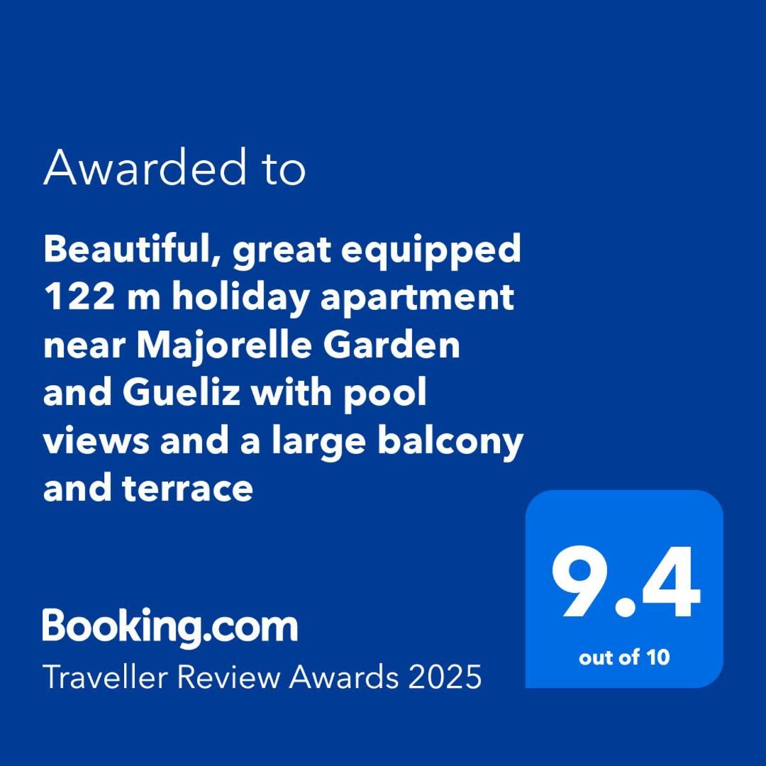 Apartamento Schone Ferienwohnung: Poolblick Und Terrasse Nahe Majorelle Garden *