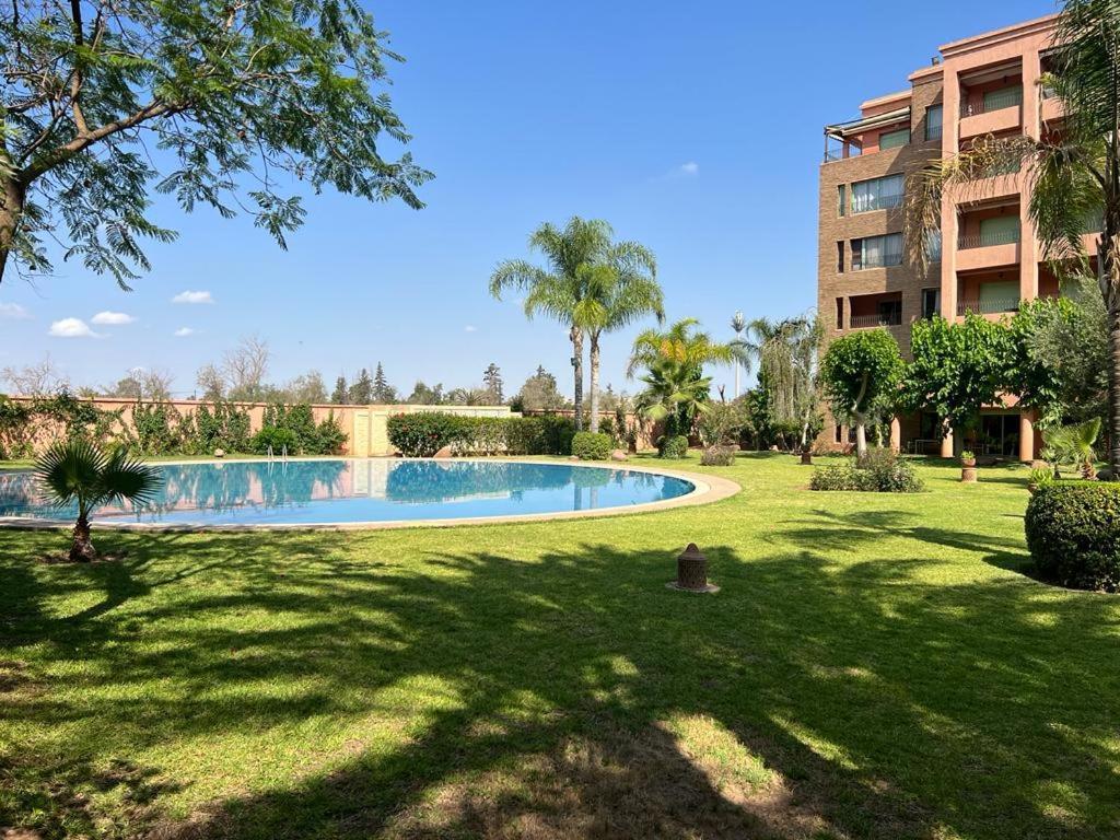 Bel Meuble Avec Piscine, L'hivernage A Marrakech Apartamento