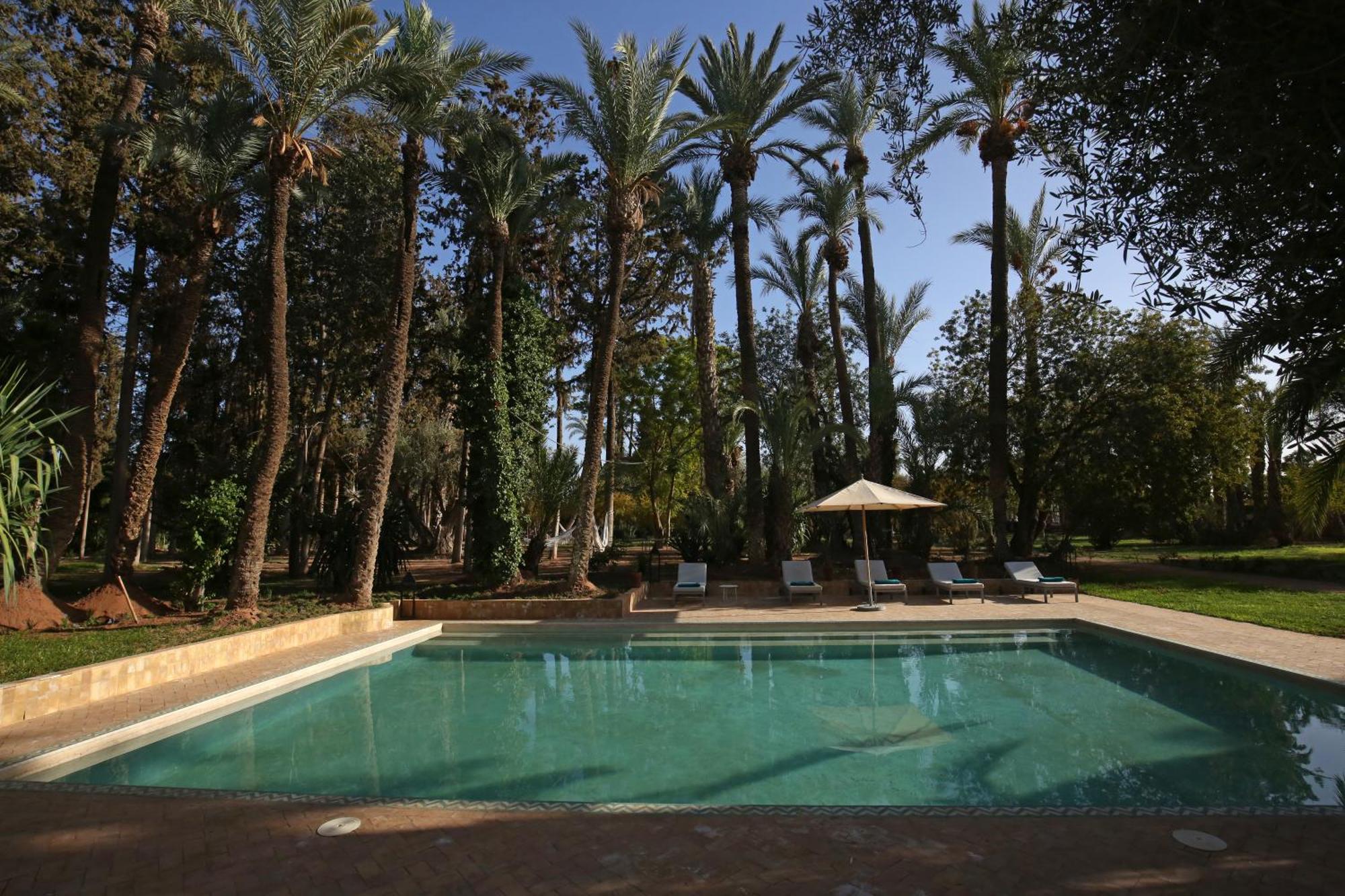 L'elegance Architecturale Au Coeur De La Palmeraie Villa