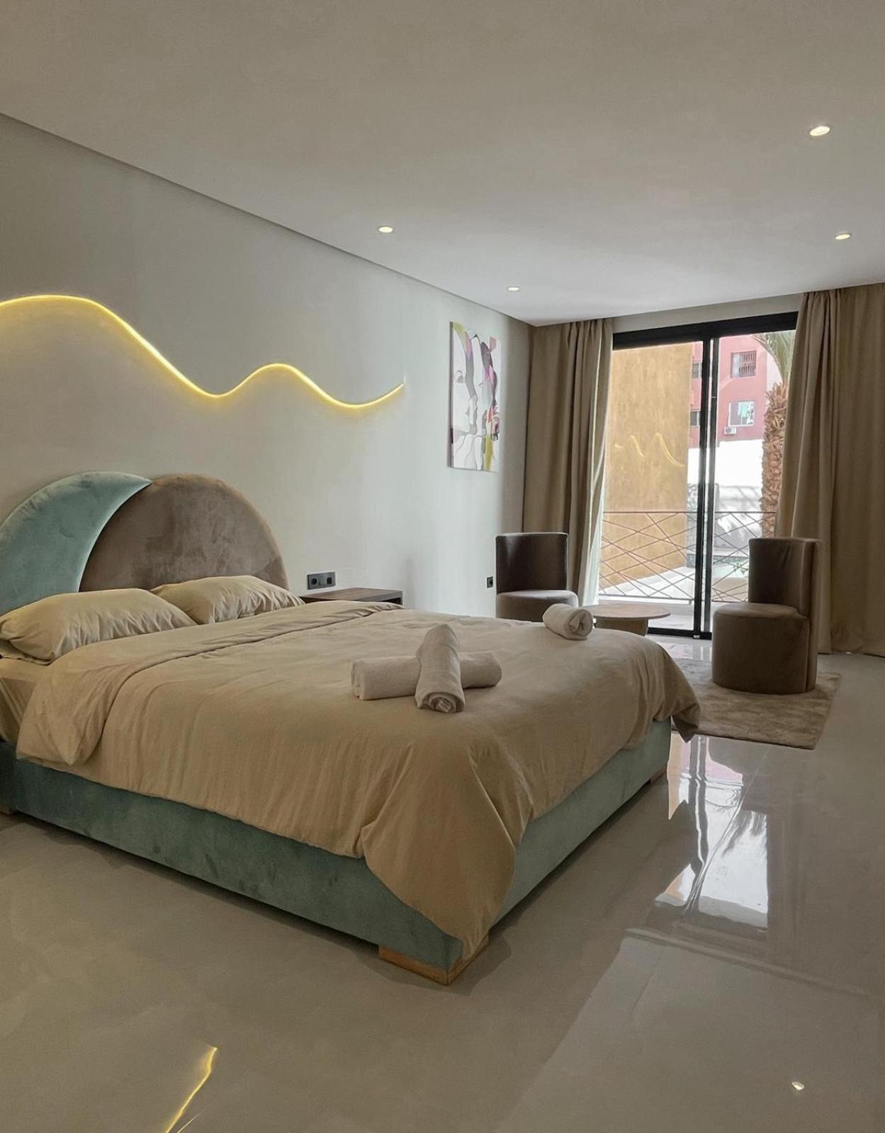 Majestic Duplex - Luxe Et Confort Au Coeur De Marrakech Apartment