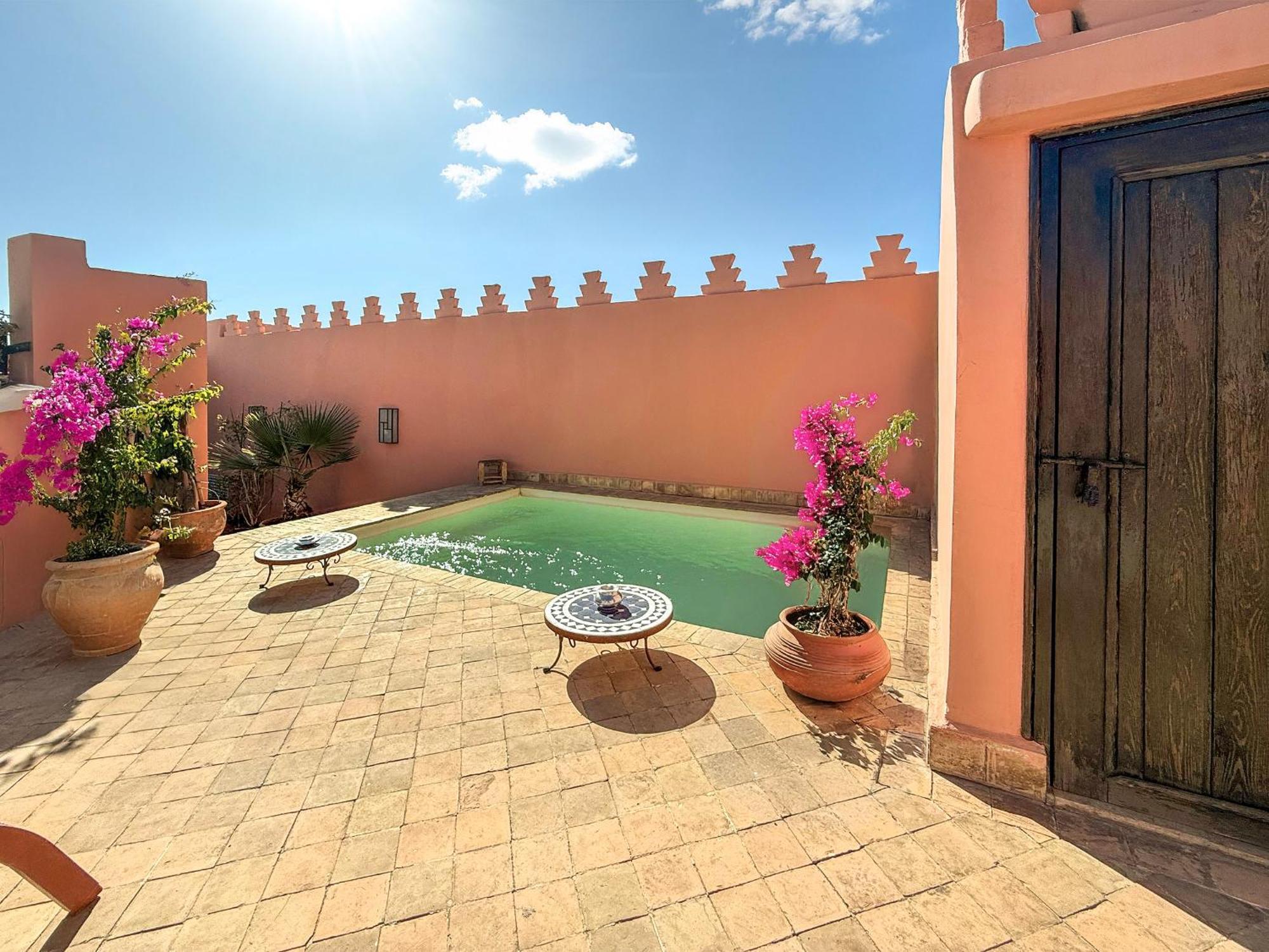 Abda - Piscine Chauffee - Medina Kasbah Villa