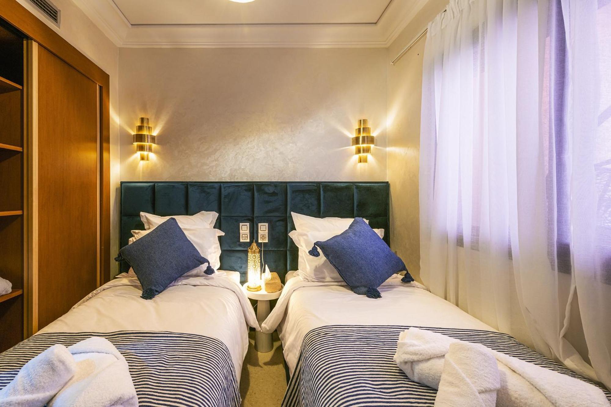 Apartment Bien Equipe Au Centre Garage Prive Et Climatiseur Fibre 5g Marrakesh