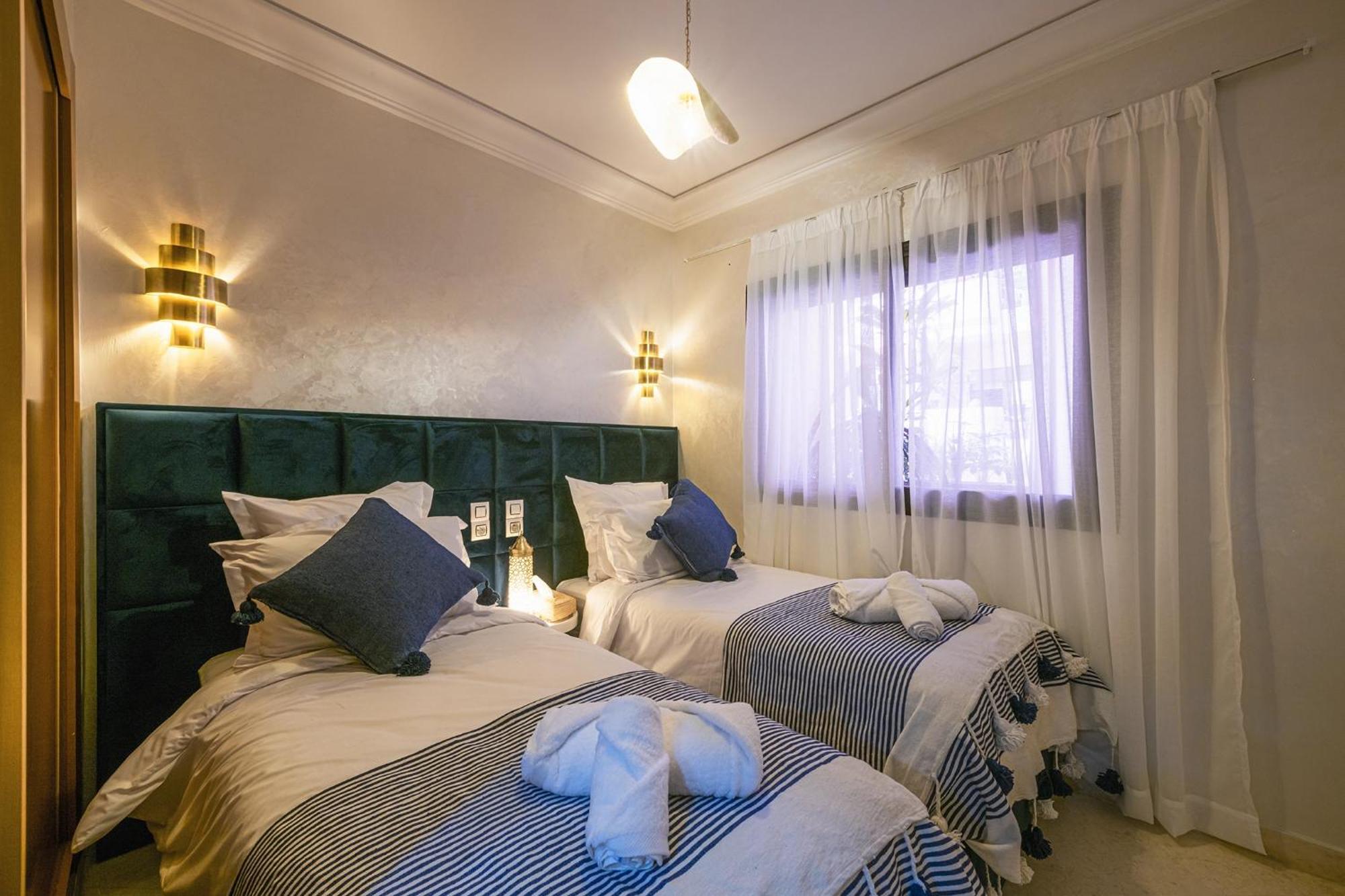 Apartment Bien Equipe Au Centre Garage Prive Et Climatiseur Fibre 5g Marrakesh
