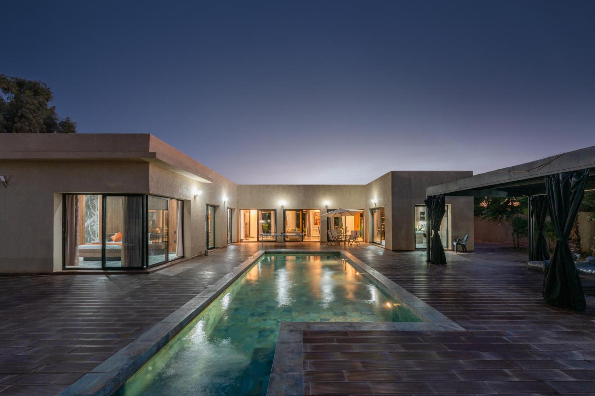 Glamorous Modern Villamarrakesh *