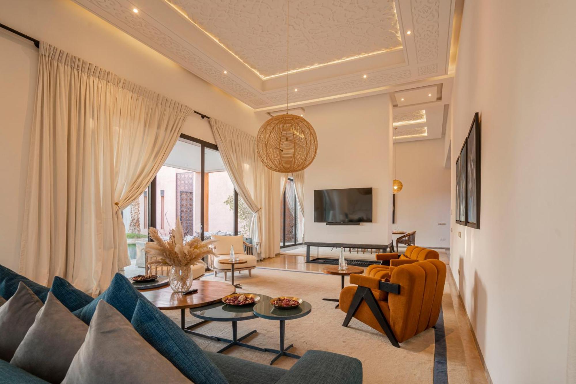 Deluxe A Marrakech Avec Piscine Chaufee Marraquexe