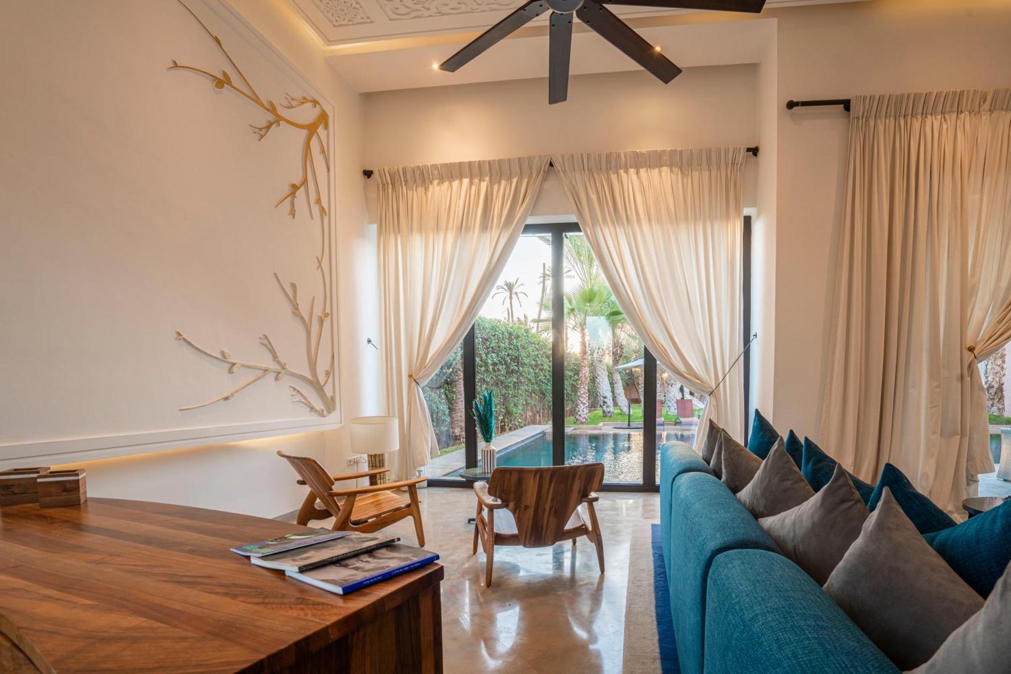 Deluxe A Marrakech Avec Piscine Chaufee