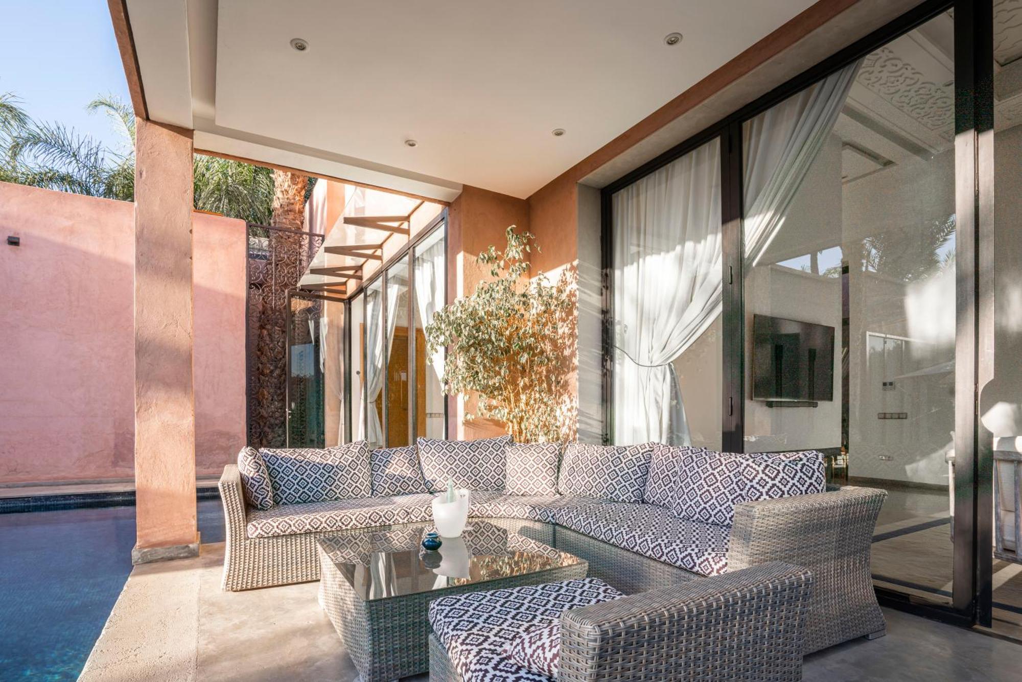 Deluxe A Marrakech Avec Piscine Chaufee