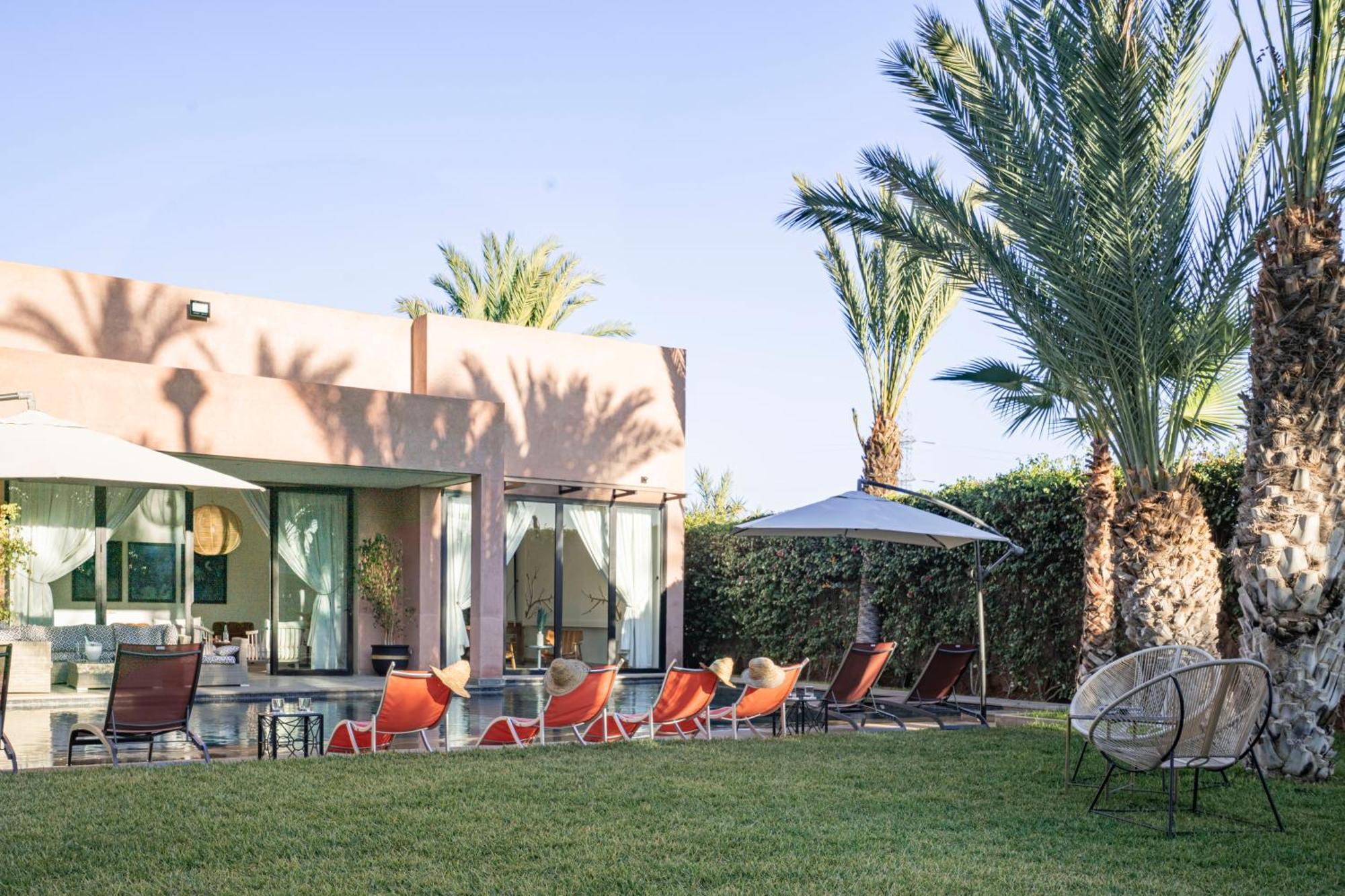 Deluxe A Marrakech Avec Piscine Chaufee * Marraquexe