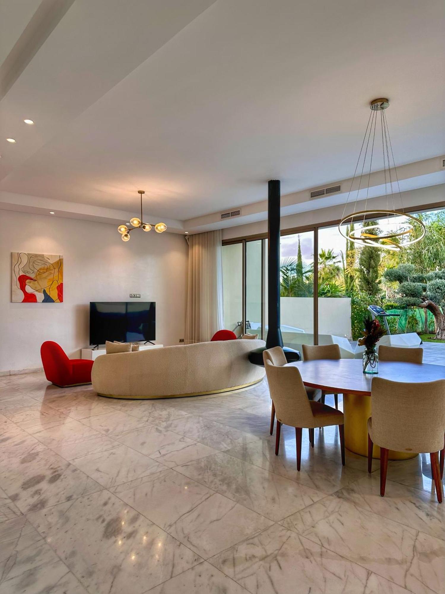 Villa White Argan Golf Piscine Chauffee Marrakesh