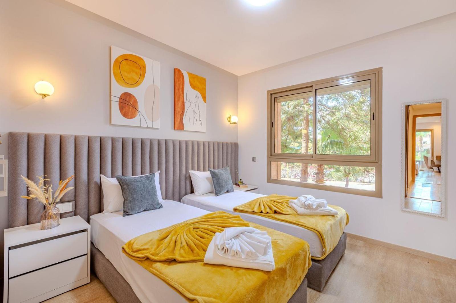 Vue Golf, Piscine, Atlas Luxe Boheme-chic Apartamento