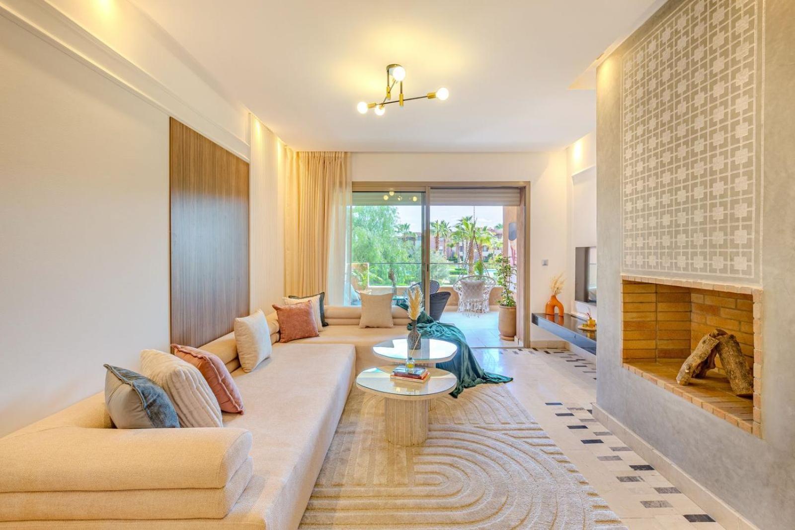 Vue Golf, Piscine, Atlas Luxe Boheme-chic Apartamento