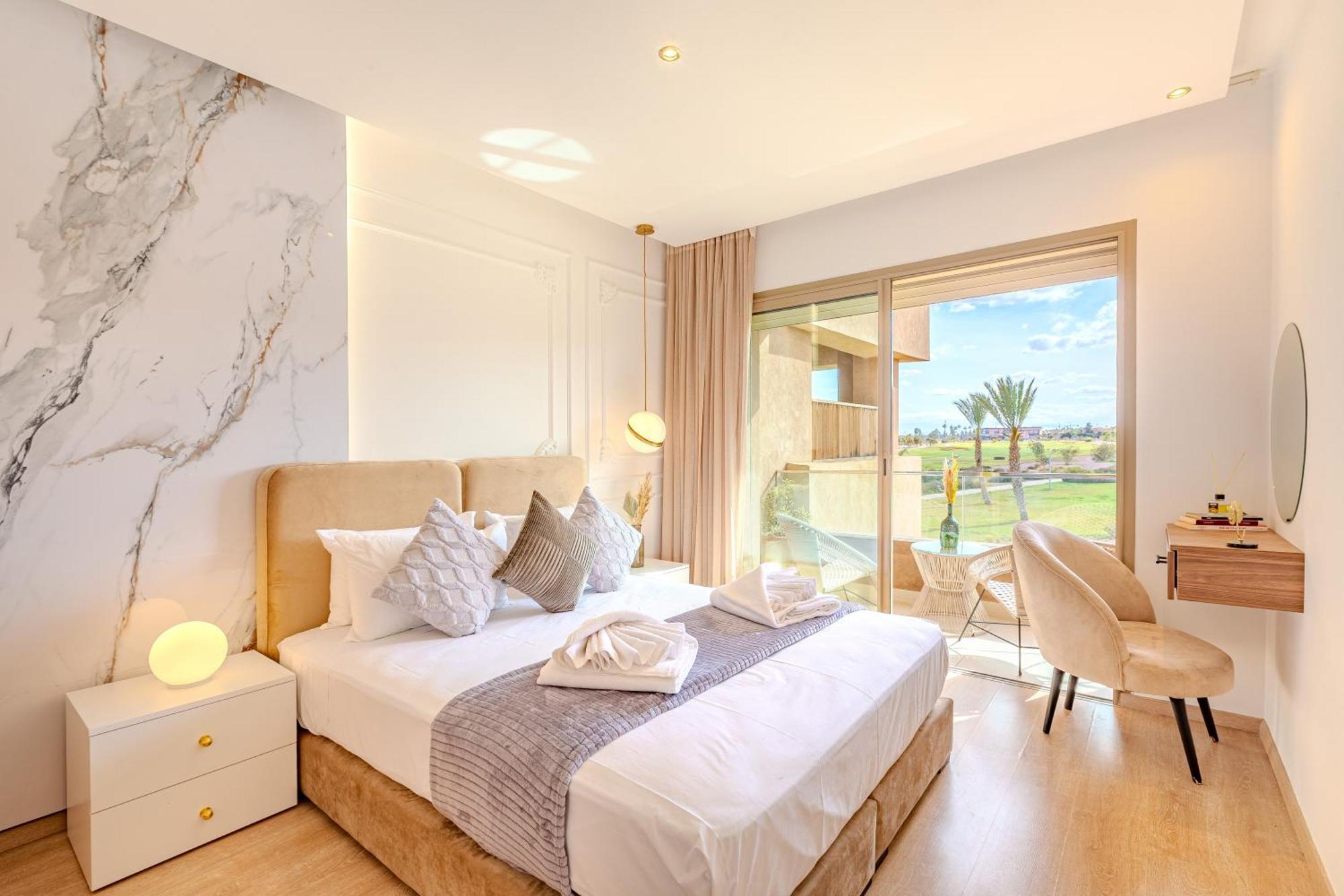 Apartamento Vue Golf, Piscine, Atlas Luxe Boheme-chic Marrakesh