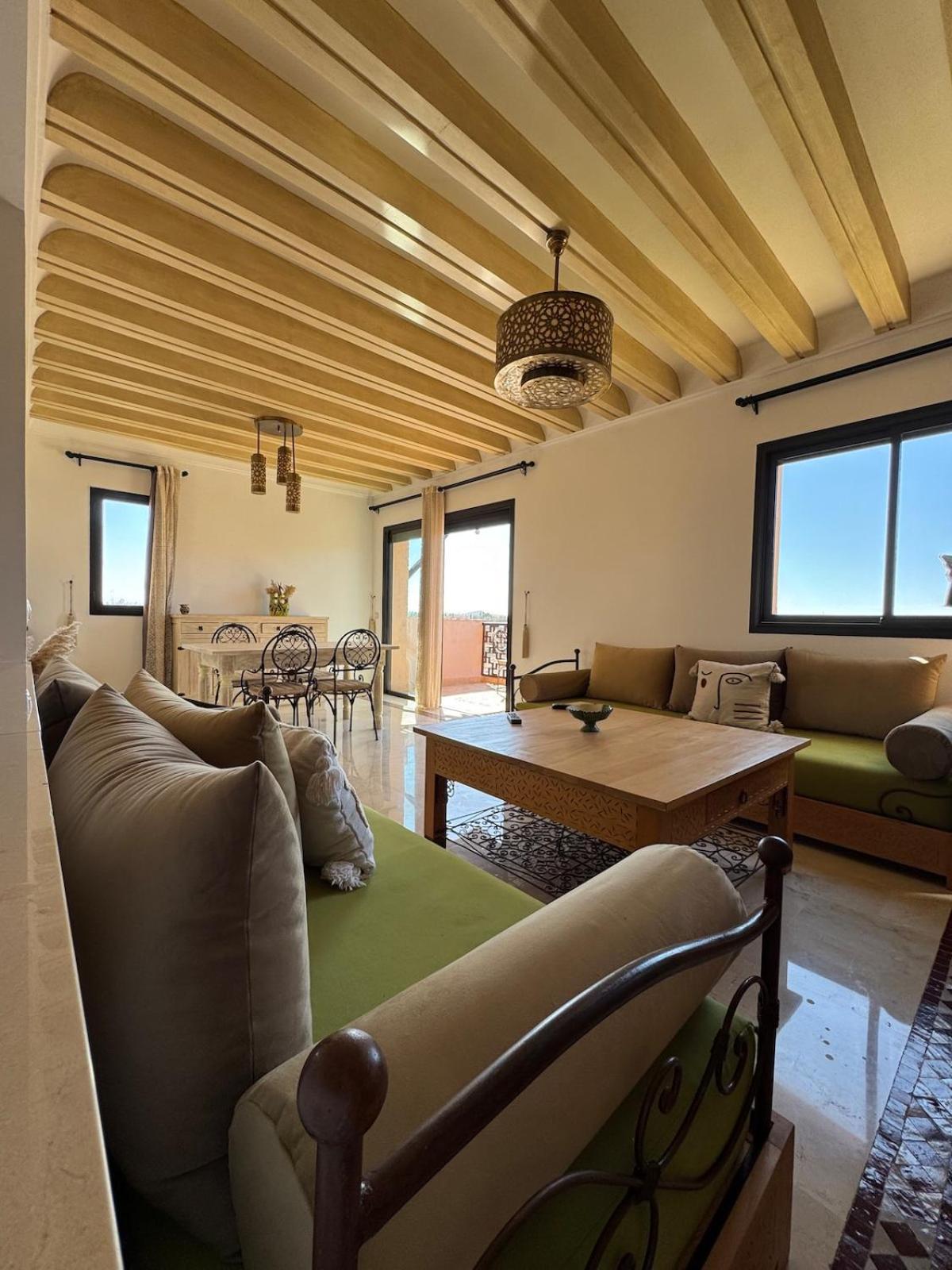 Apartment Cosy Avec Piscine, Terrain Tennis Et Loisirs Marrakesh