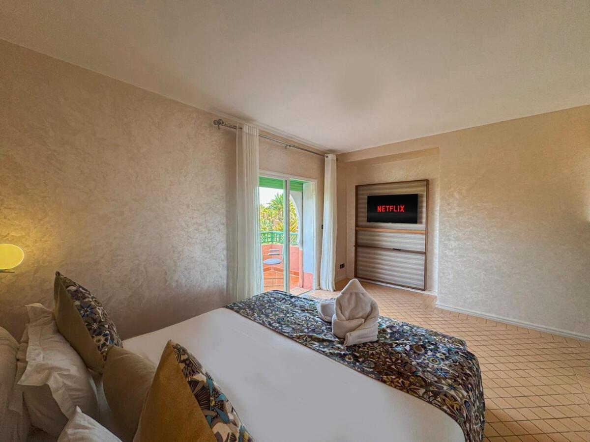 Luxurious Duplex In A Peaceful In Marrakech Apartment *