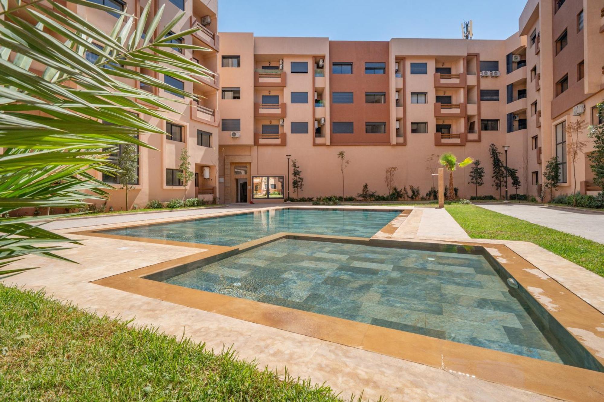 Apartment Duplex 5 A Marrakech Luxe, Vue Piscine *