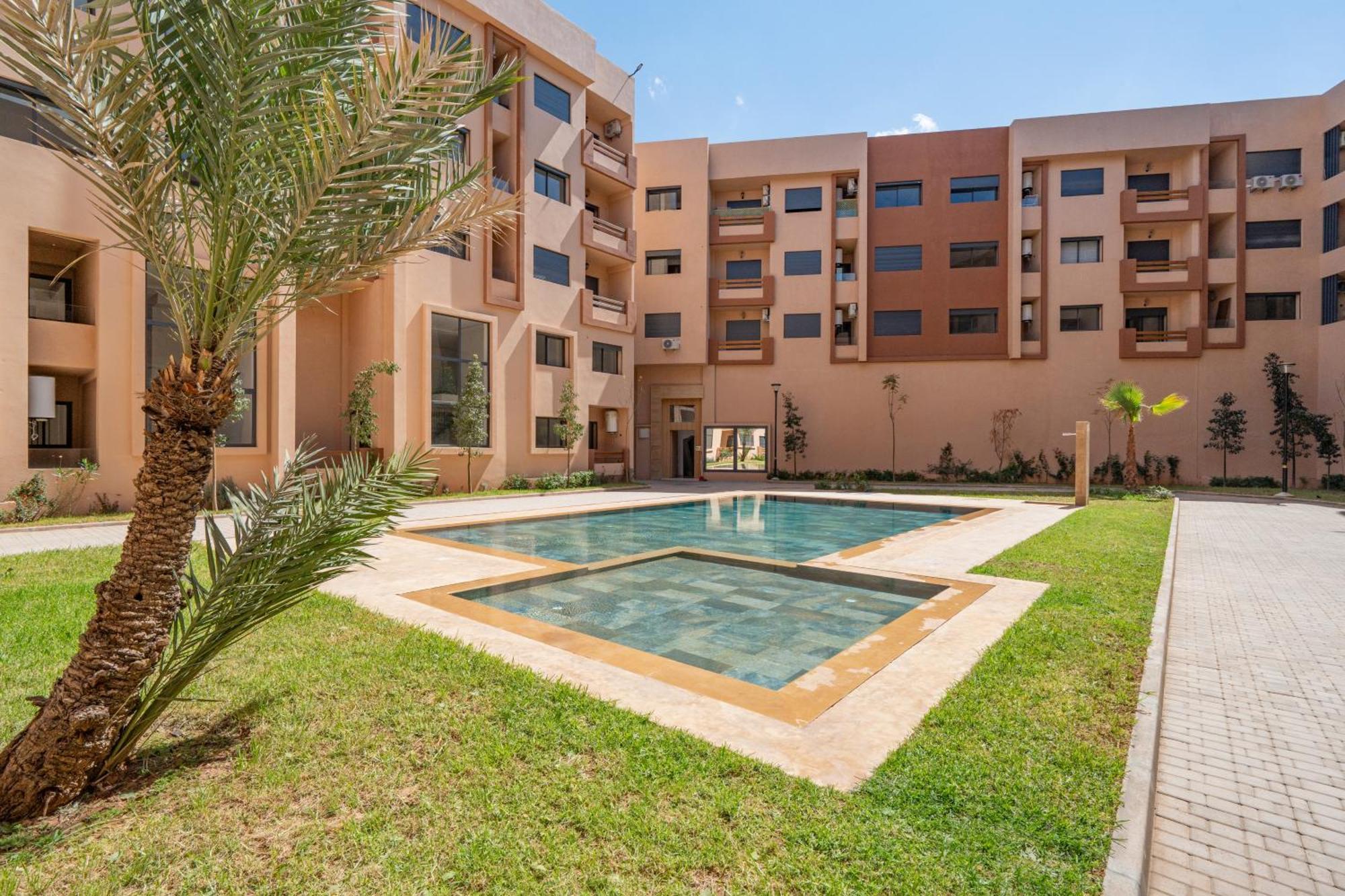 Duplex 5 A Marrakech Luxe, Vue Piscine