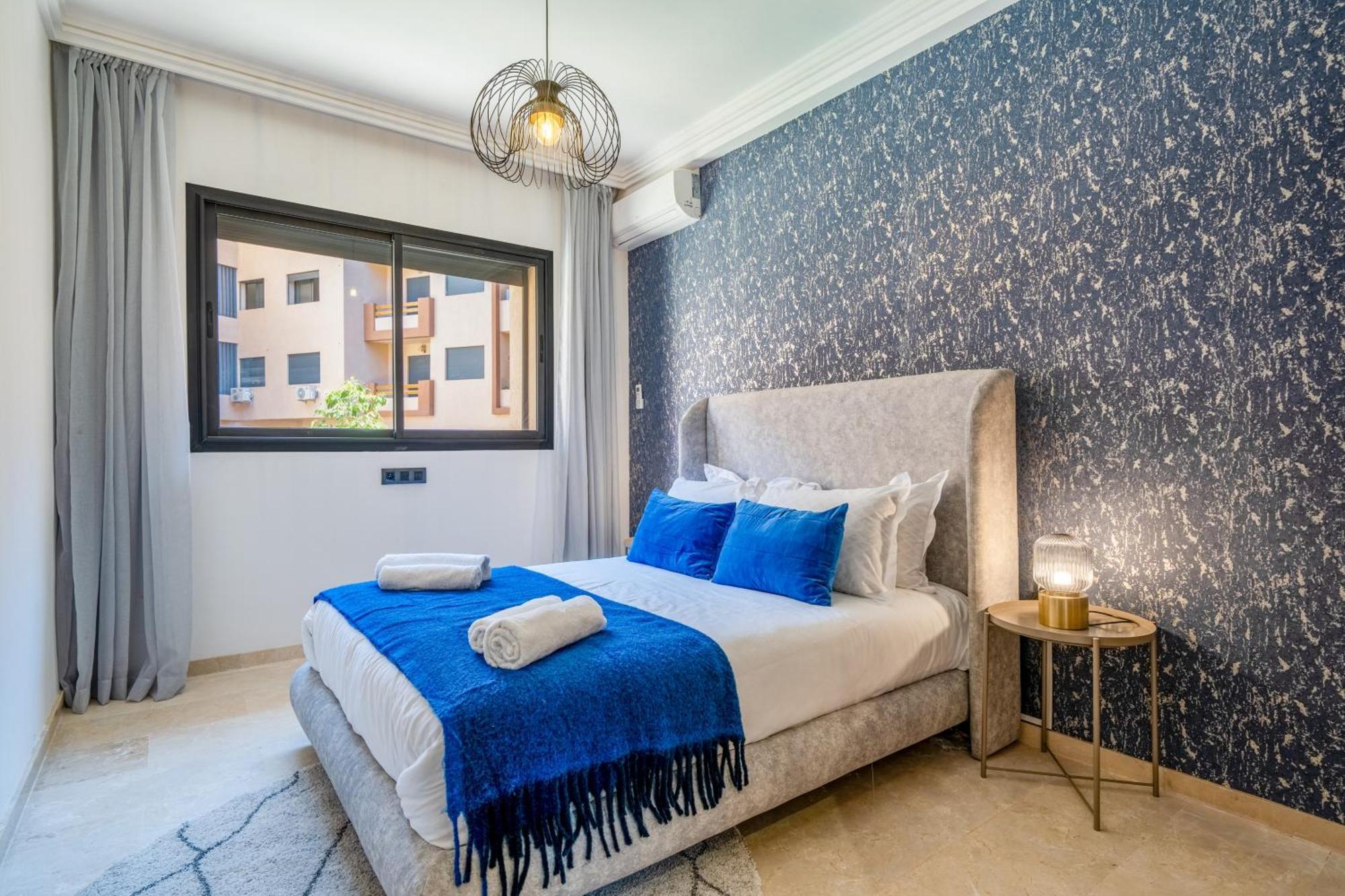 Apartment Duplex 5 A Marrakech Luxe, Vue Piscine *