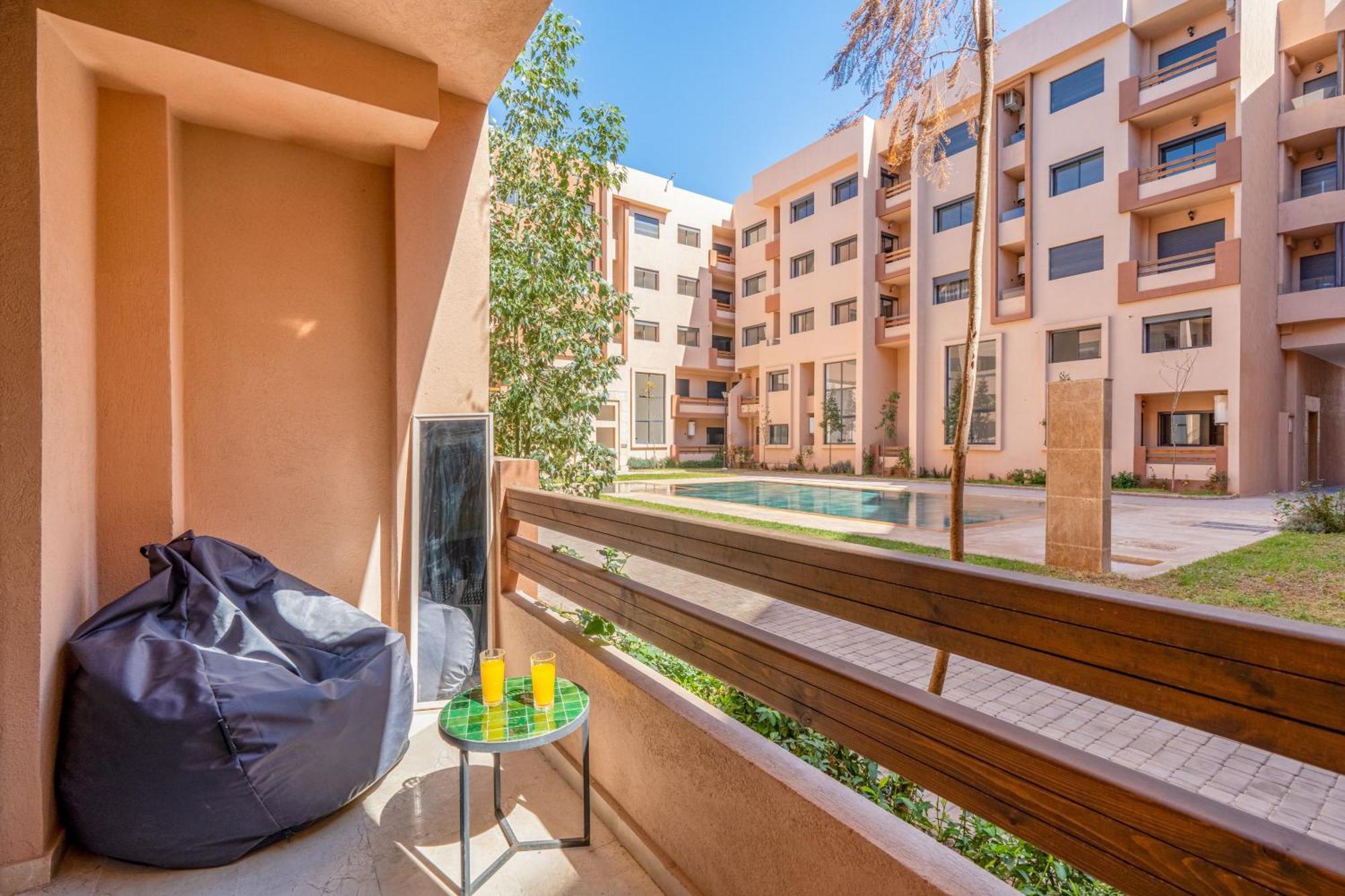 Duplex 5 A Marrakech Luxe, Vue Piscine * Marrakesh