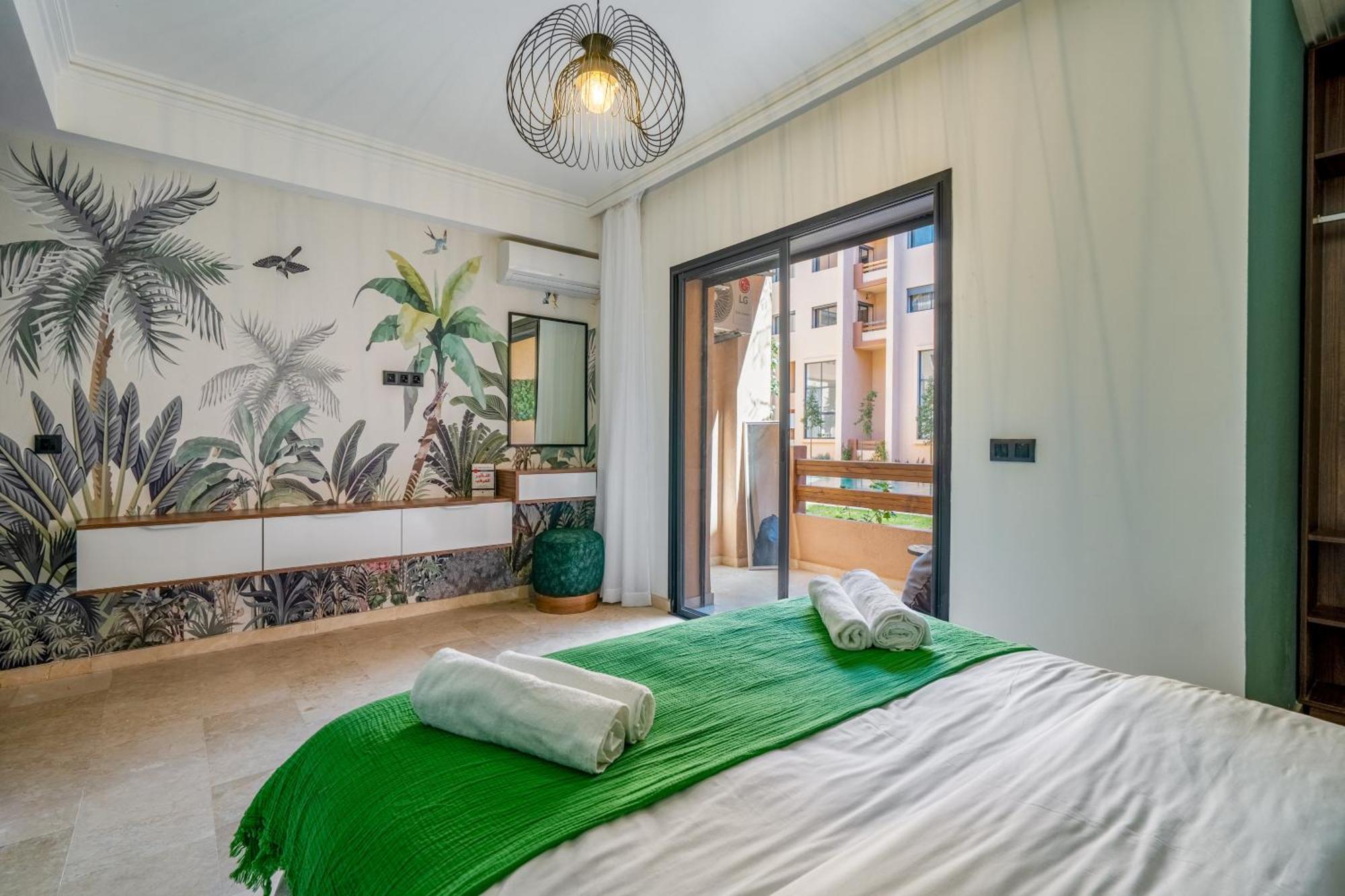 Apartment Duplex 5 A Marrakech Luxe, Vue Piscine Marrakesh