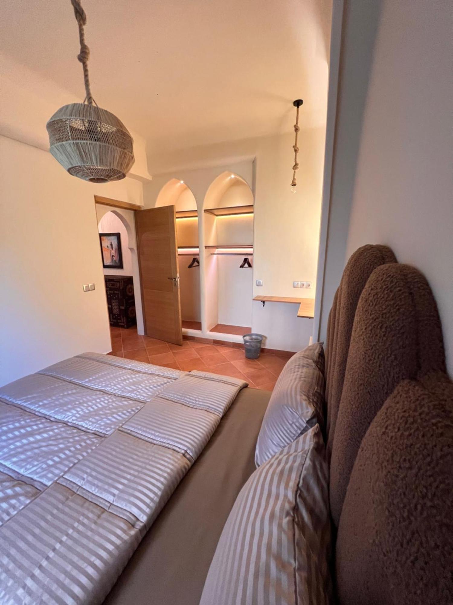 F3 Exceptionnel A Gueliz - A 5 Min De La Gare - Piscine, Wi-fi Et Parking Au Coeur De Marrakech Apartment Marrakesh