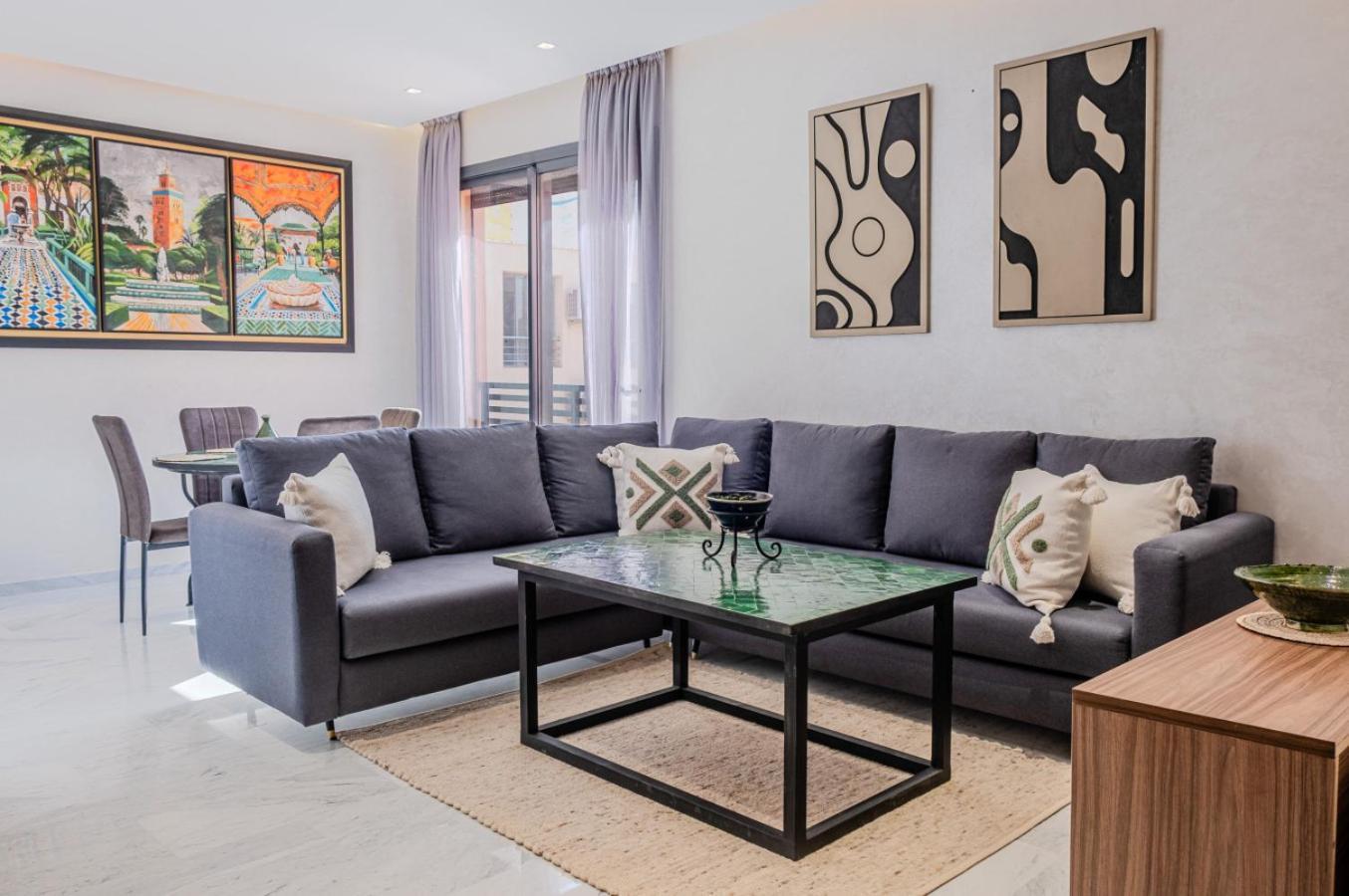 Apartment Charming In Hyper Center Modernity Marrakesh