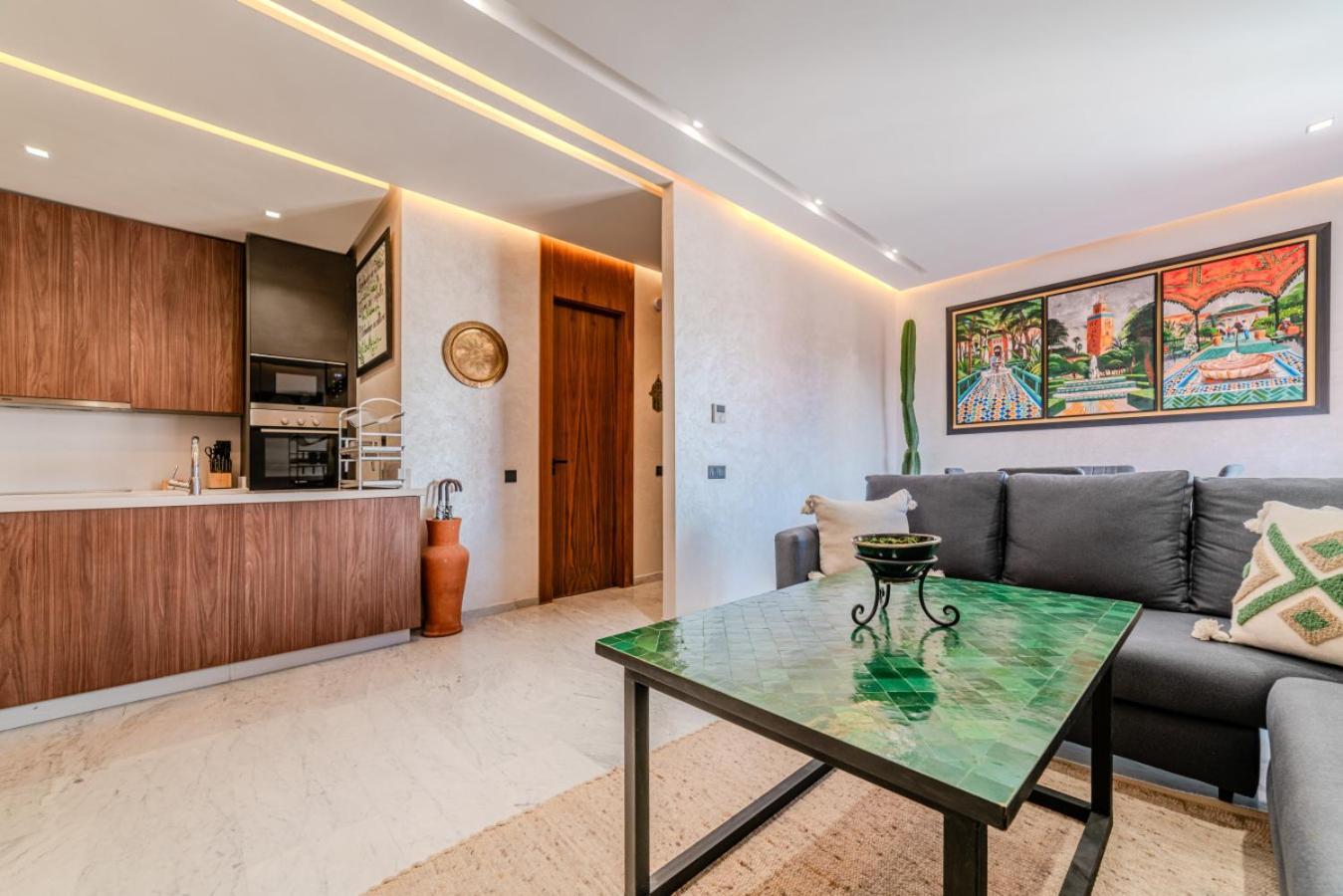 Apartment Charming In Hyper Center Modernity Marrakesh