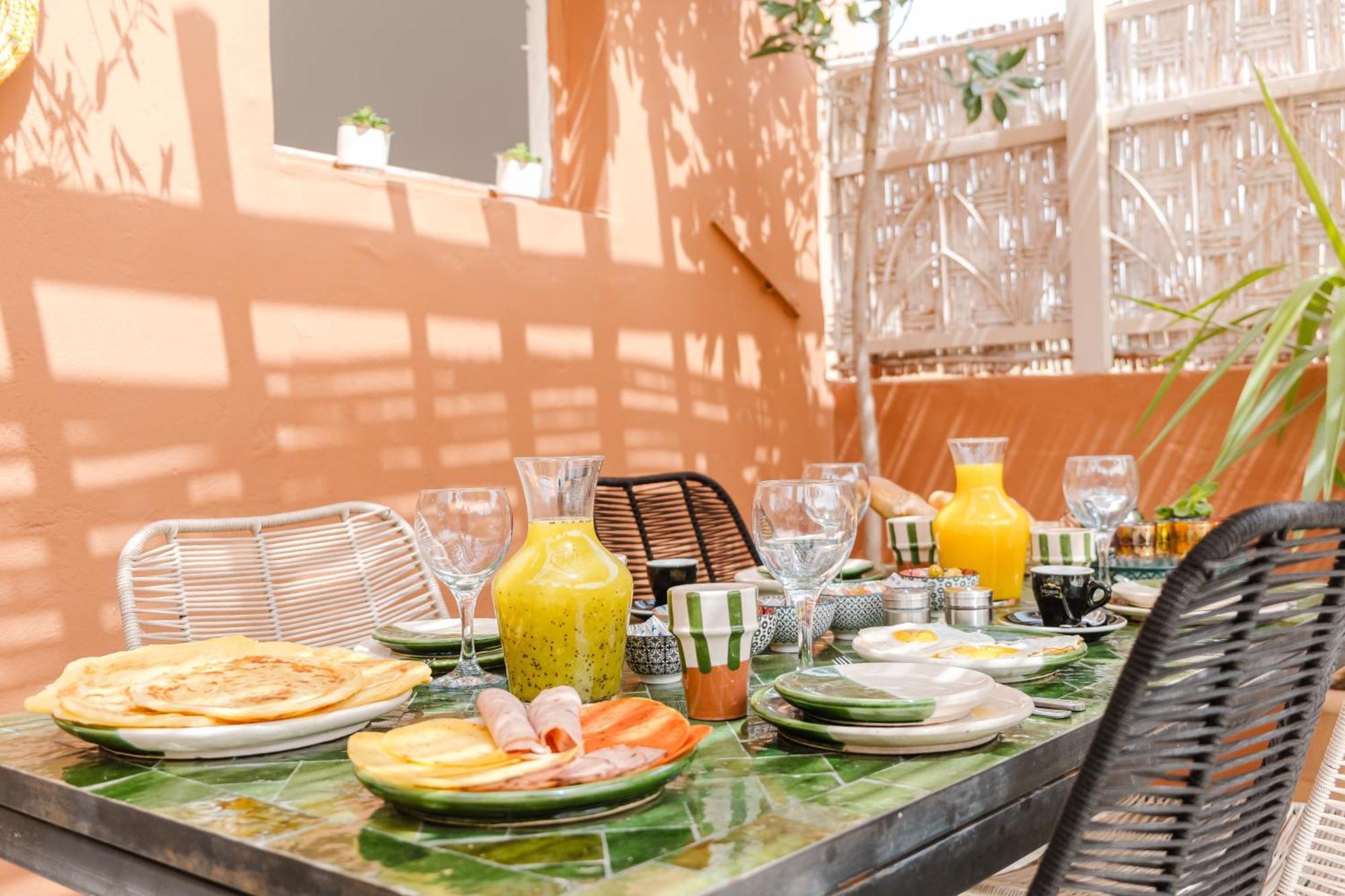 Hébergement de vacances Heart Of Gueliz With Rooftop Pool & Breakfast Included Marrakesh