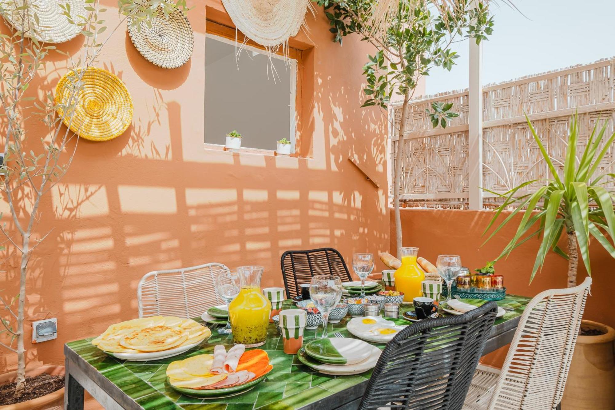 Heart Of Gueliz With Rooftop Pool & Breakfast Included *