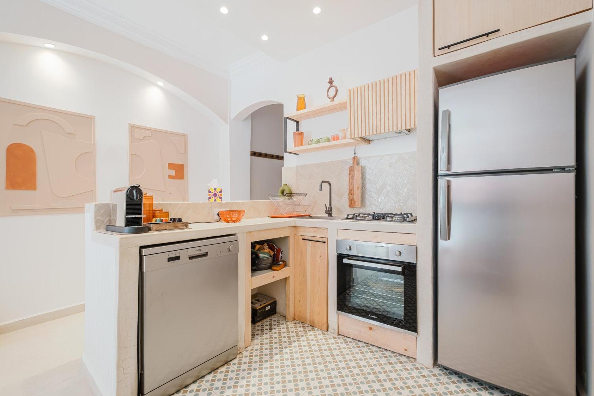 Hébergement de vacances Heart Of Gueliz With Rooftop Pool & Breakfast Included Marrakesh
