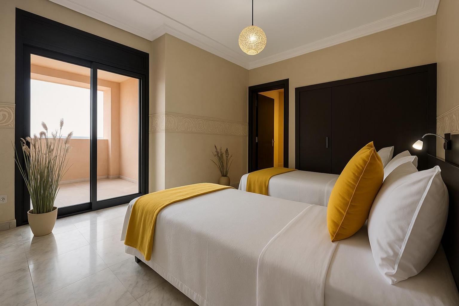 Apartment Cosy Sunny 2 Bdr Next To Pestana Cr7 - M Avenue Marrakesh
