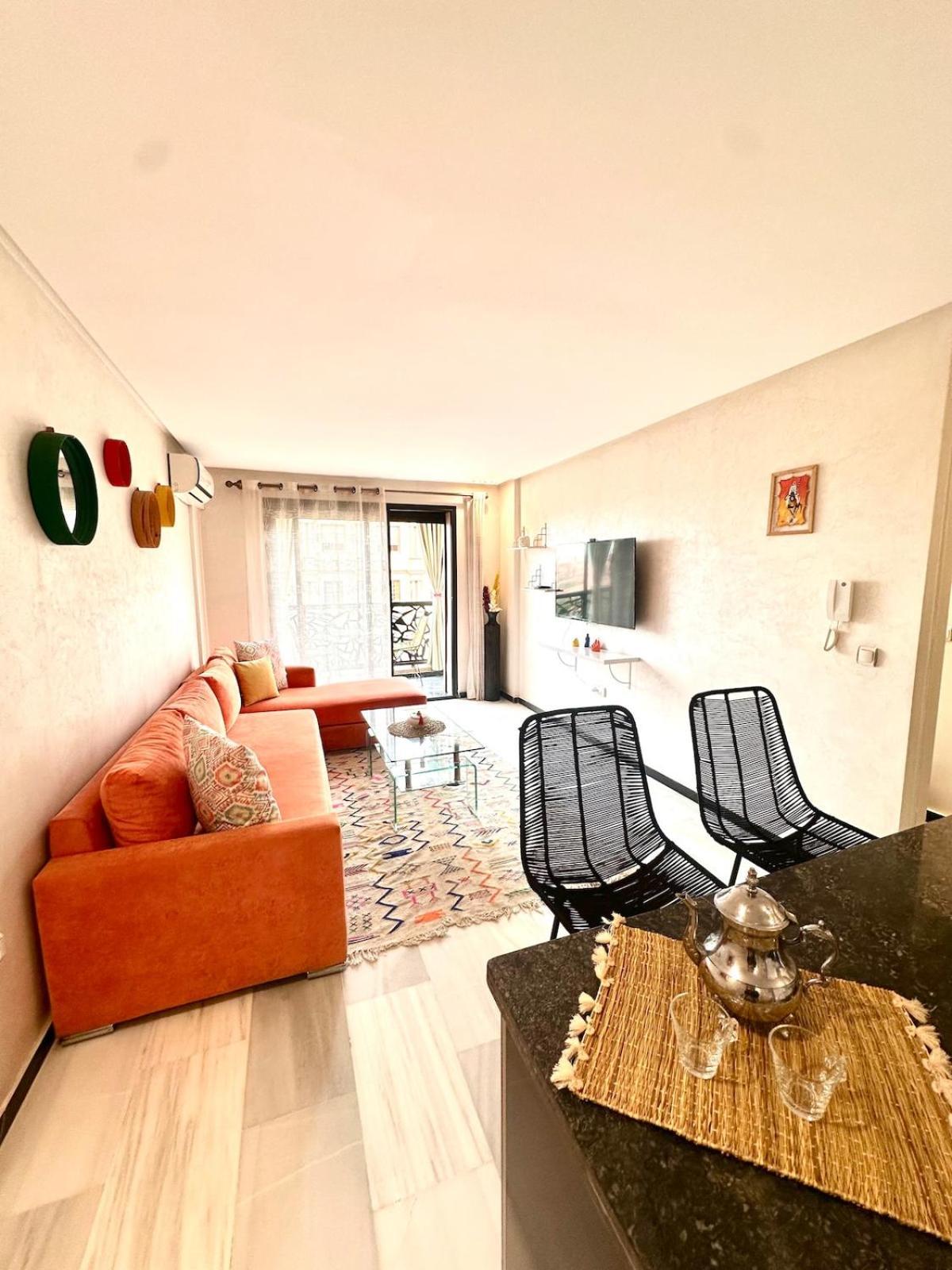 Apartment Chic 1 Bedroom Wifi Marrakech *