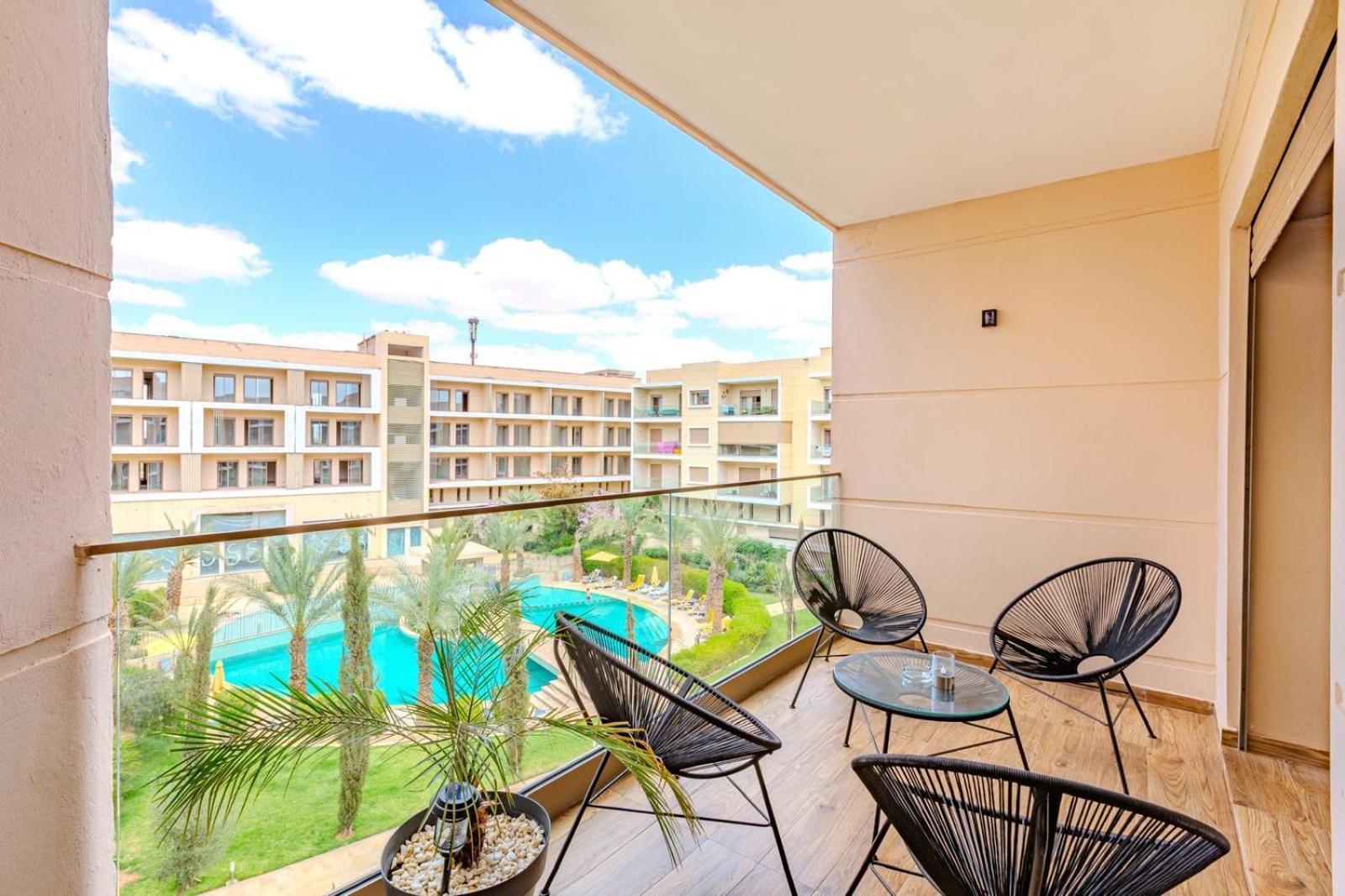 Royal Deluxe Diamond - Marrakech, Luxe Pool View Appartement Marrakesh