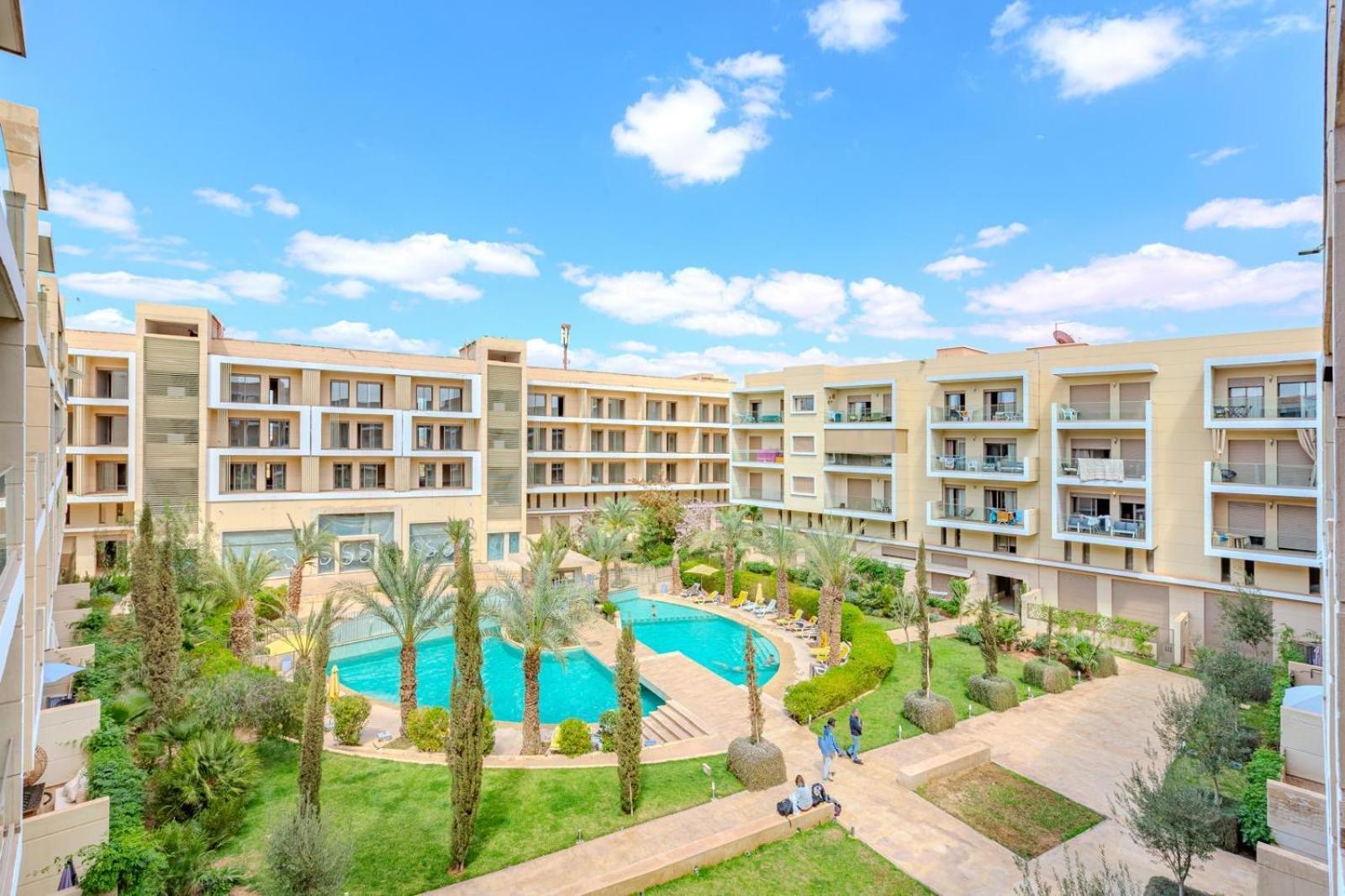Appartement Royal Deluxe Diamond - Marrakech, Luxe Pool View Marrakesh