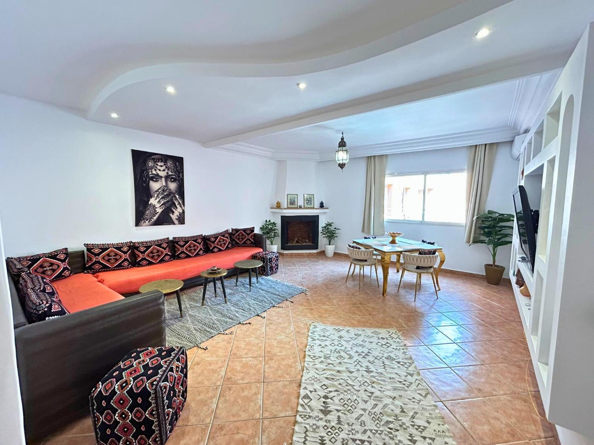 Apartment Perle Au Coeur De Gueliz Avec Piscine Et 100m2